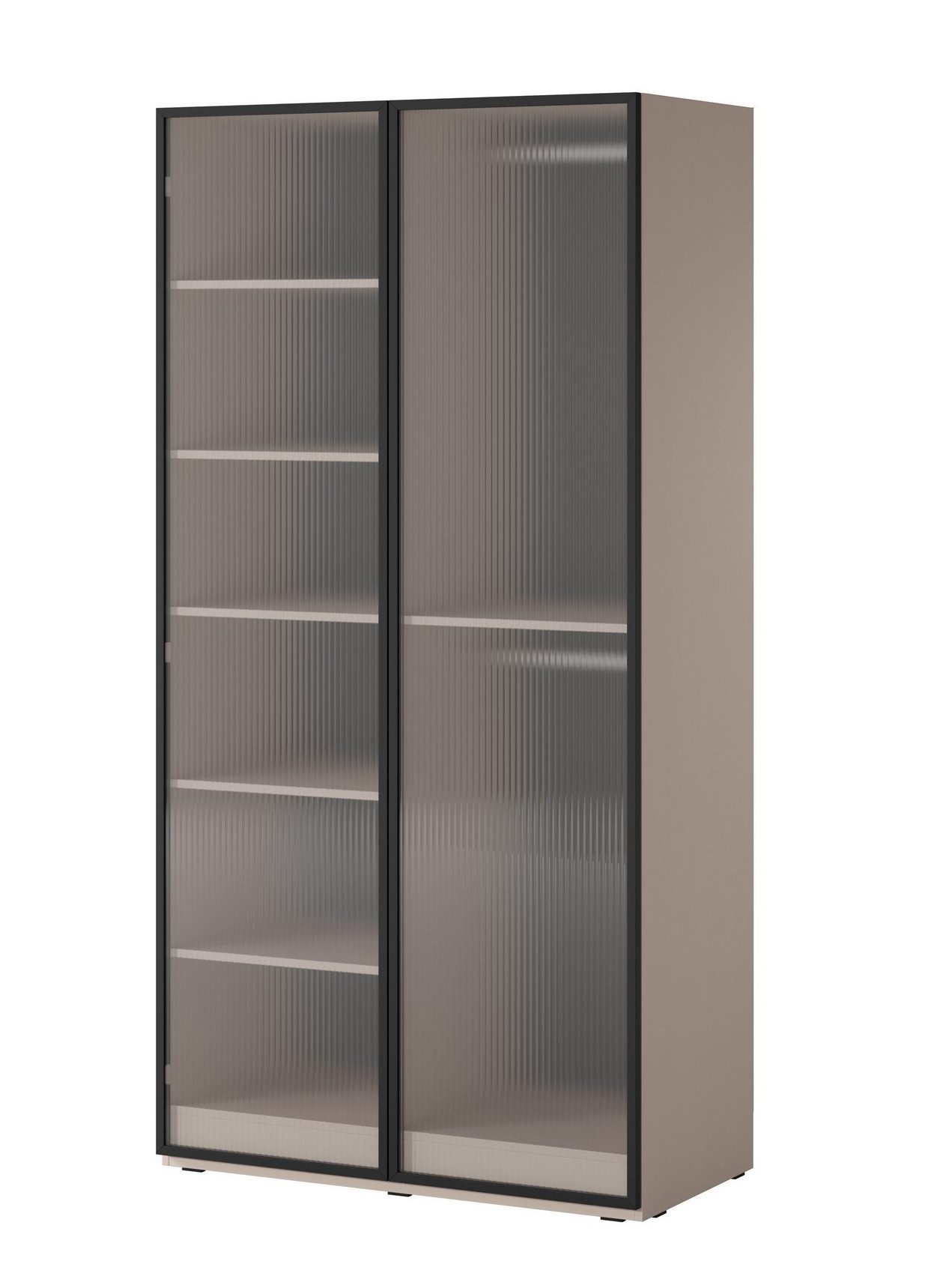 Compleo Kleiderschrank mit Fronten gefräst und günstig online kaufen