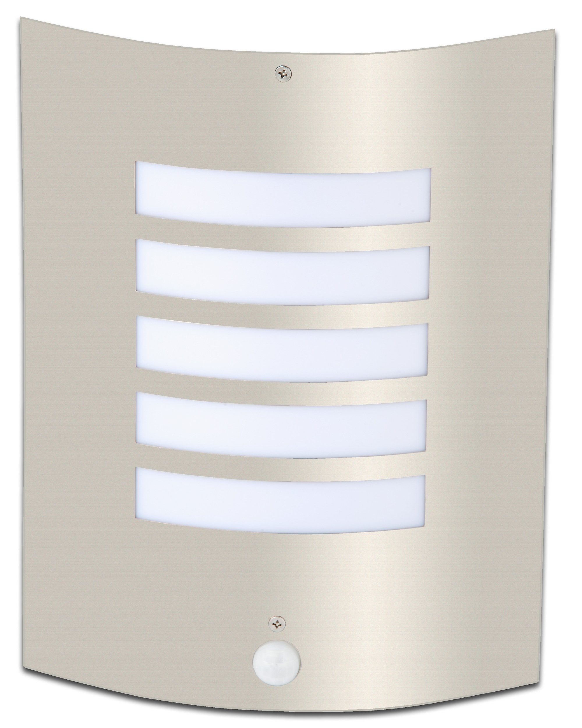 Bewegungsmelder, Außen IP44 Lightbox max. 29 Höhe, mit 60 E27, Bewegungsmelder, Außen-Wandleuchte, cm ohne Wandlampe W, Leuchtmittel,