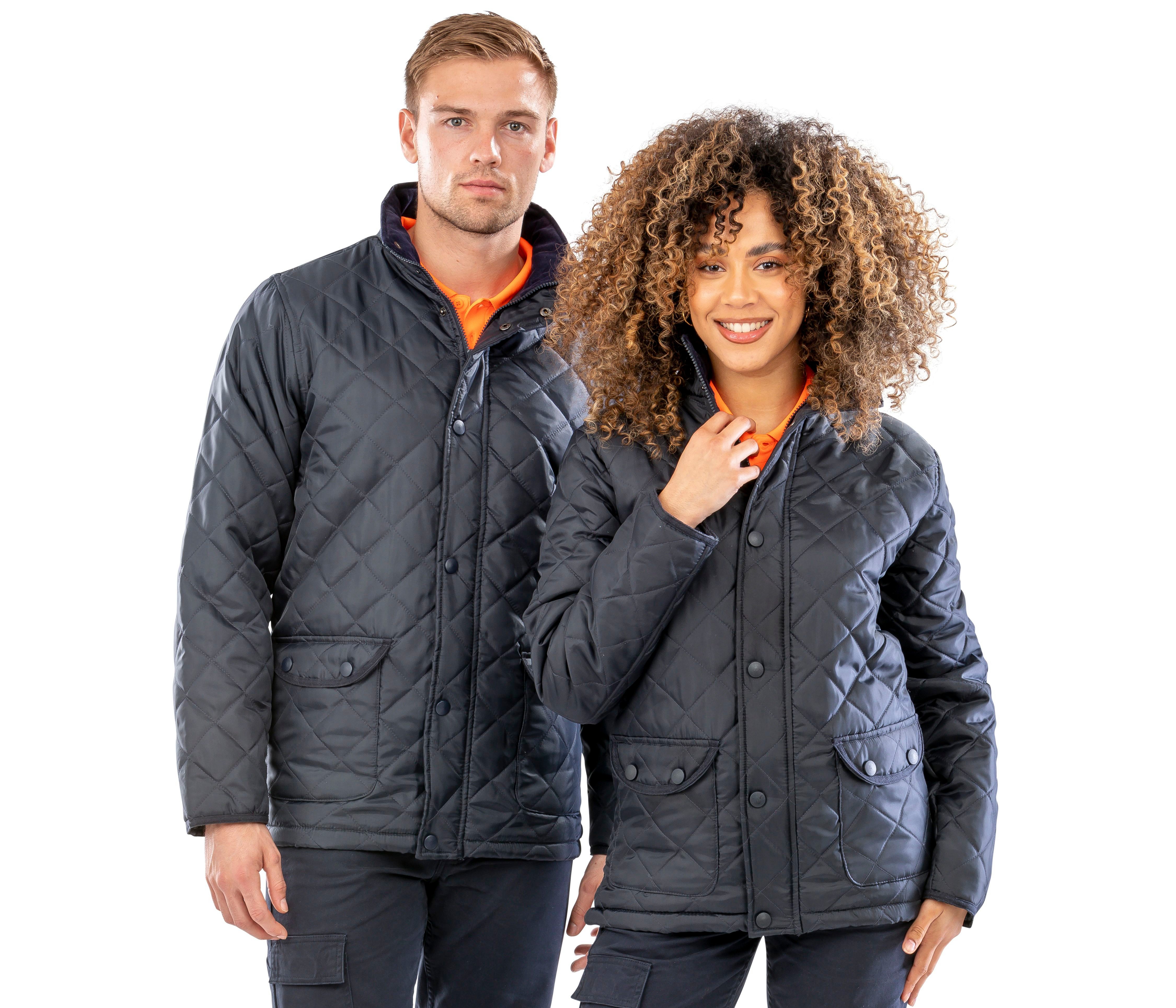 Result Reitjacke Unisex Stadtjacke im Reiterstil wasserabweisend mit Samtkragen