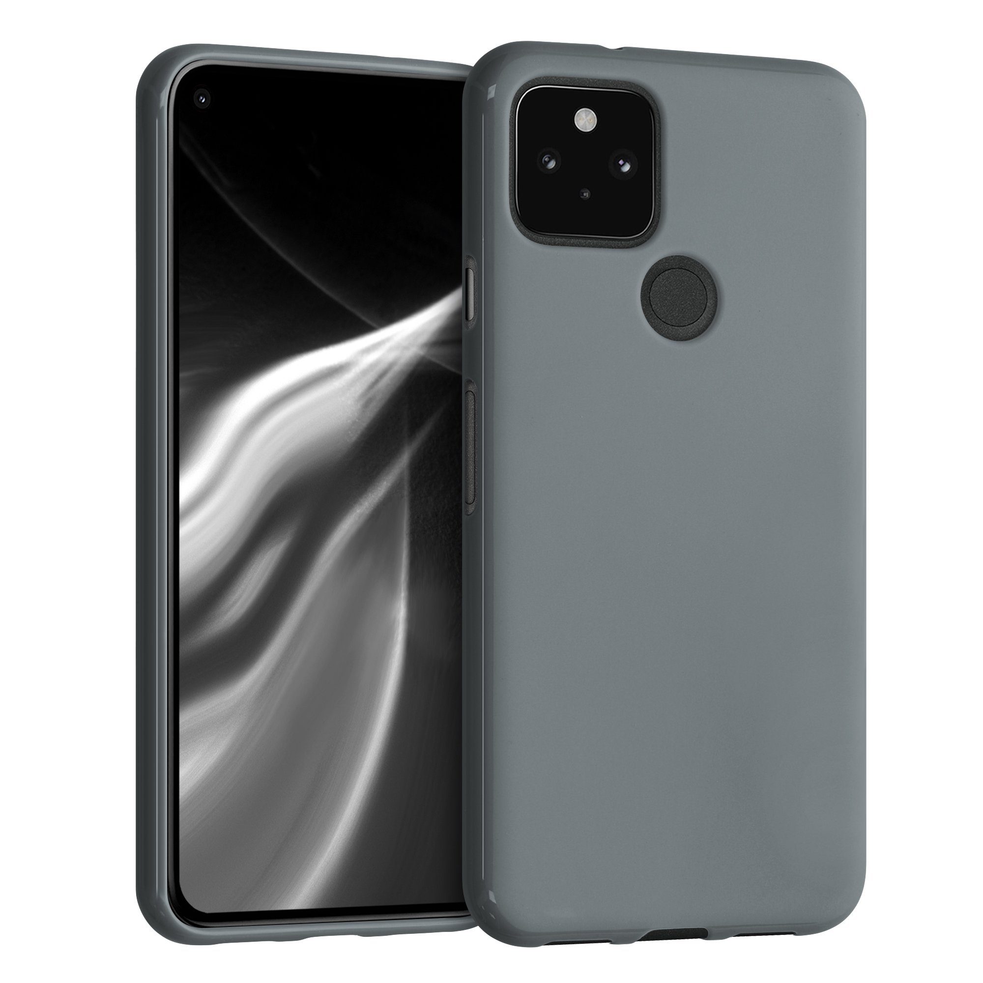 kwmobile Handyhülle Hülle für Google Pixel 5, Hülle Silikon - Soft Handyhülle - Handy Case Cover