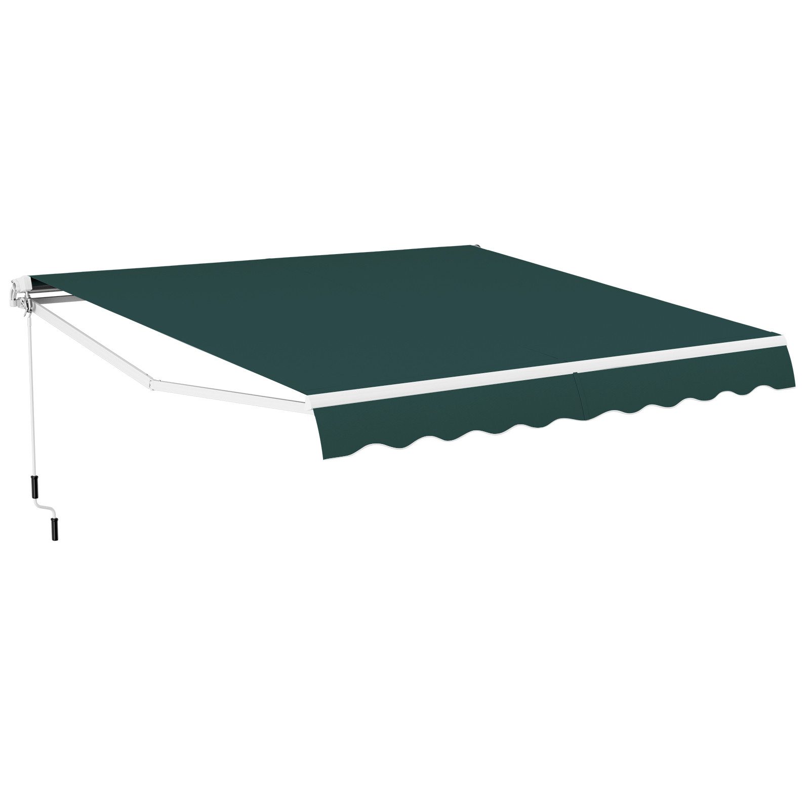 COSTWAY Gelenkarmmarkise 300x250cm mit Handkurbel, für günstig online kaufen