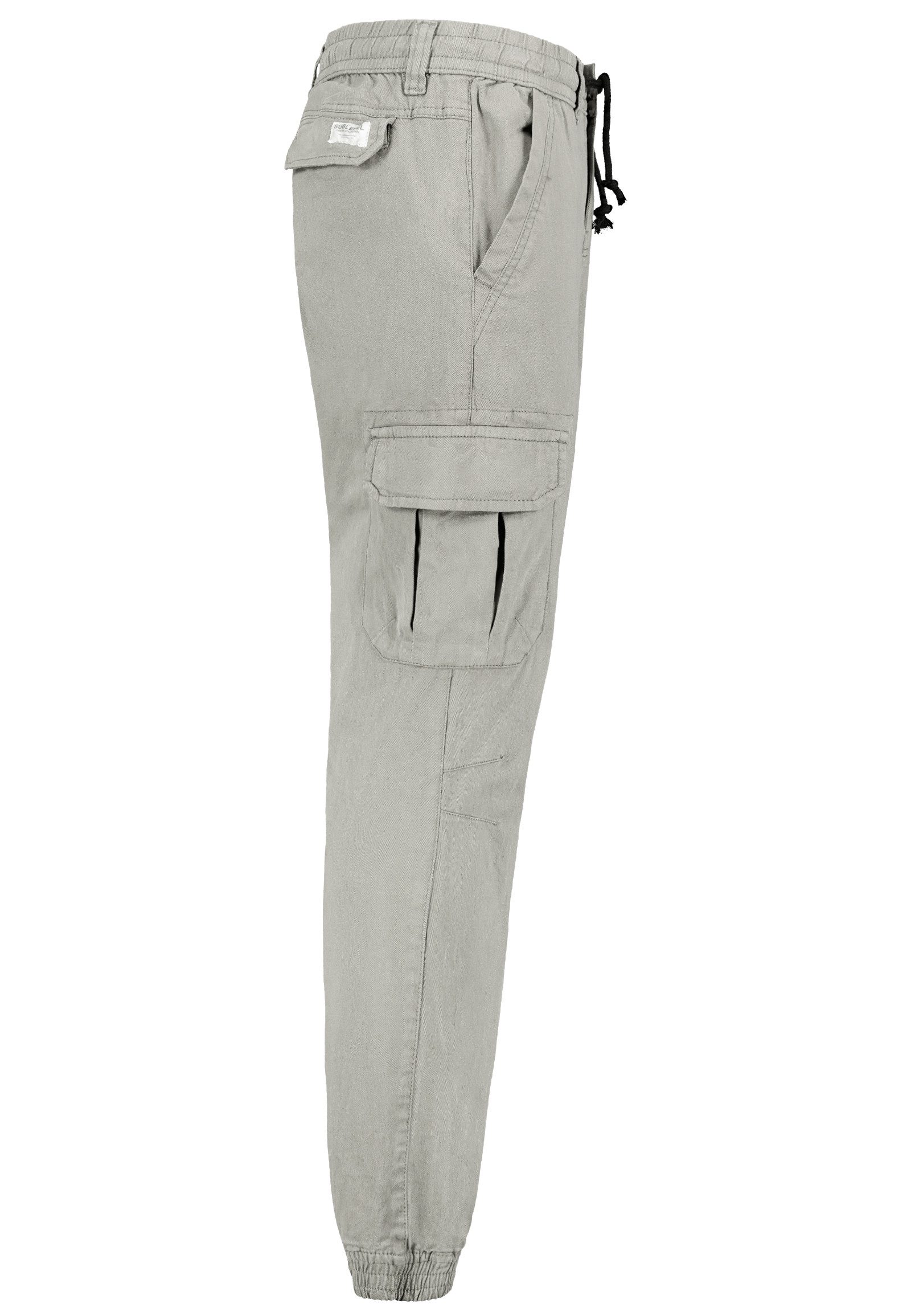 SUBLEVEL Cargohose mit elastischen Bündchen und günstig online kaufen