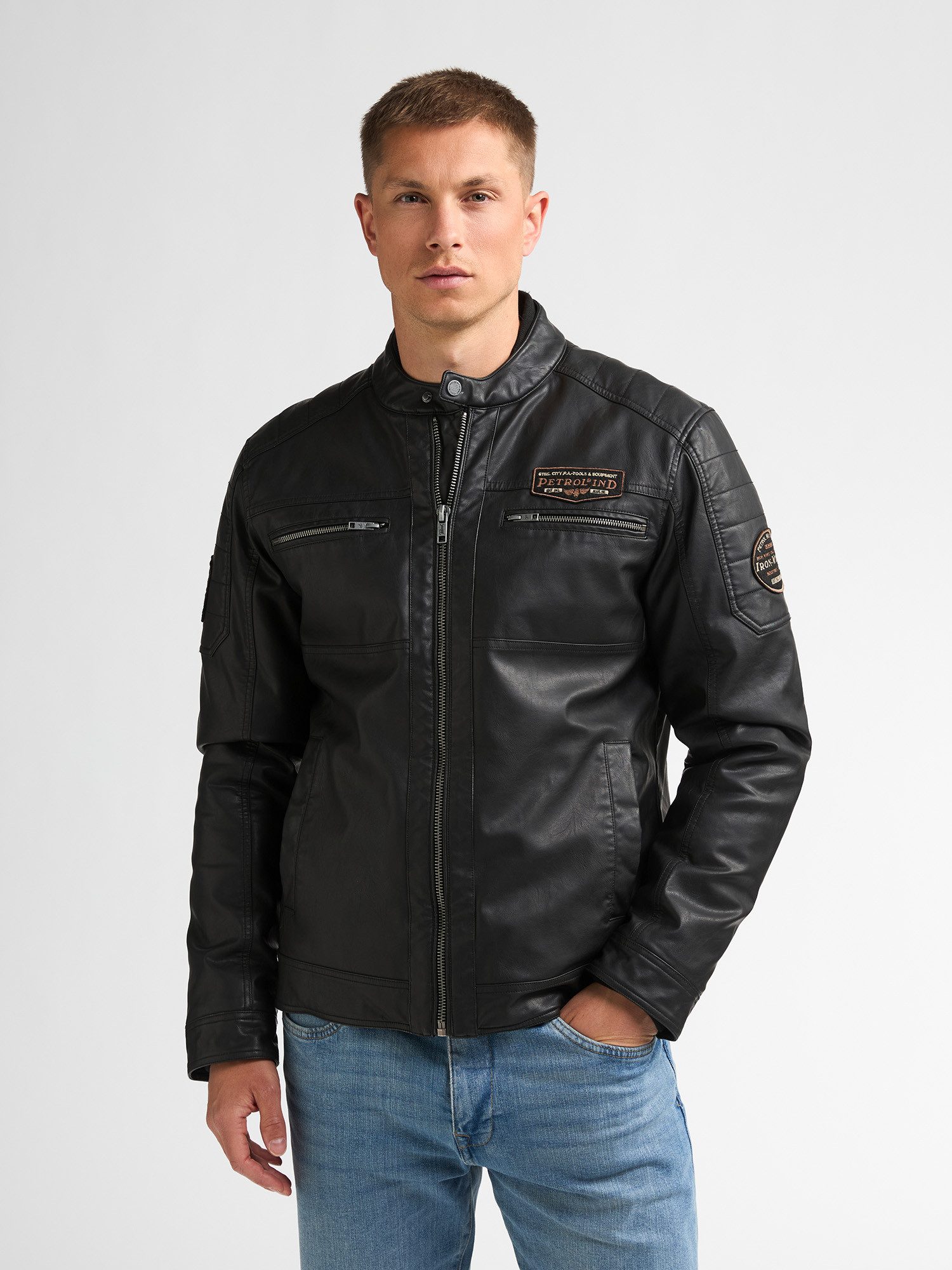 Petrol Industries Winterjacke Steeljunction Biker Fit