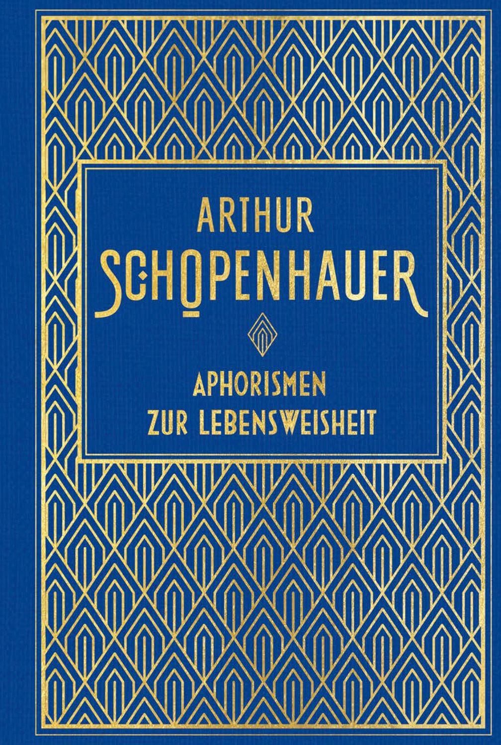 Belletristik Aphorismen zur Lebensweisheit Leinen mit Goldprägung Arthur Schopenhauer