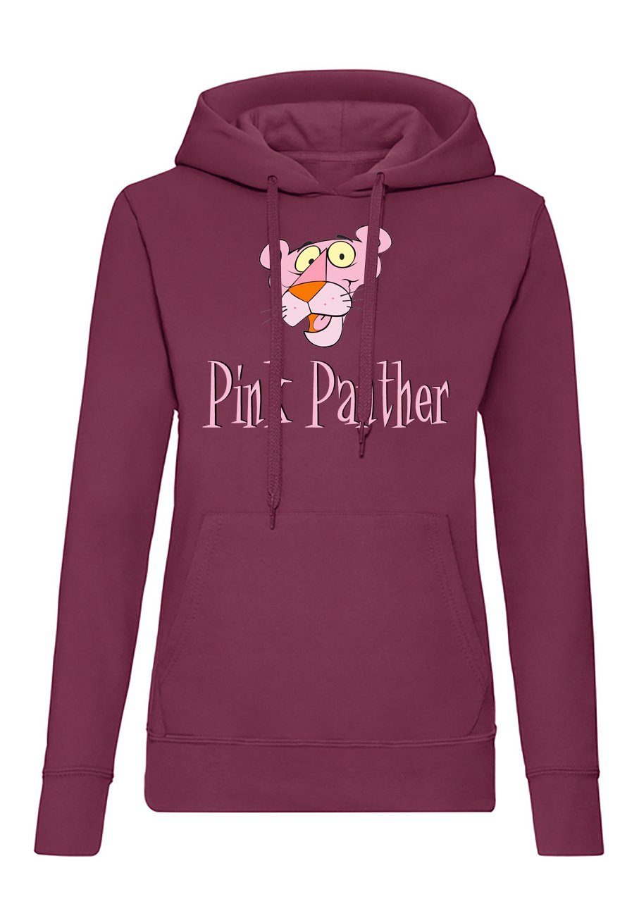 Hoodie Damen Pink Panther Rosarote Inspector Comic Cartoon