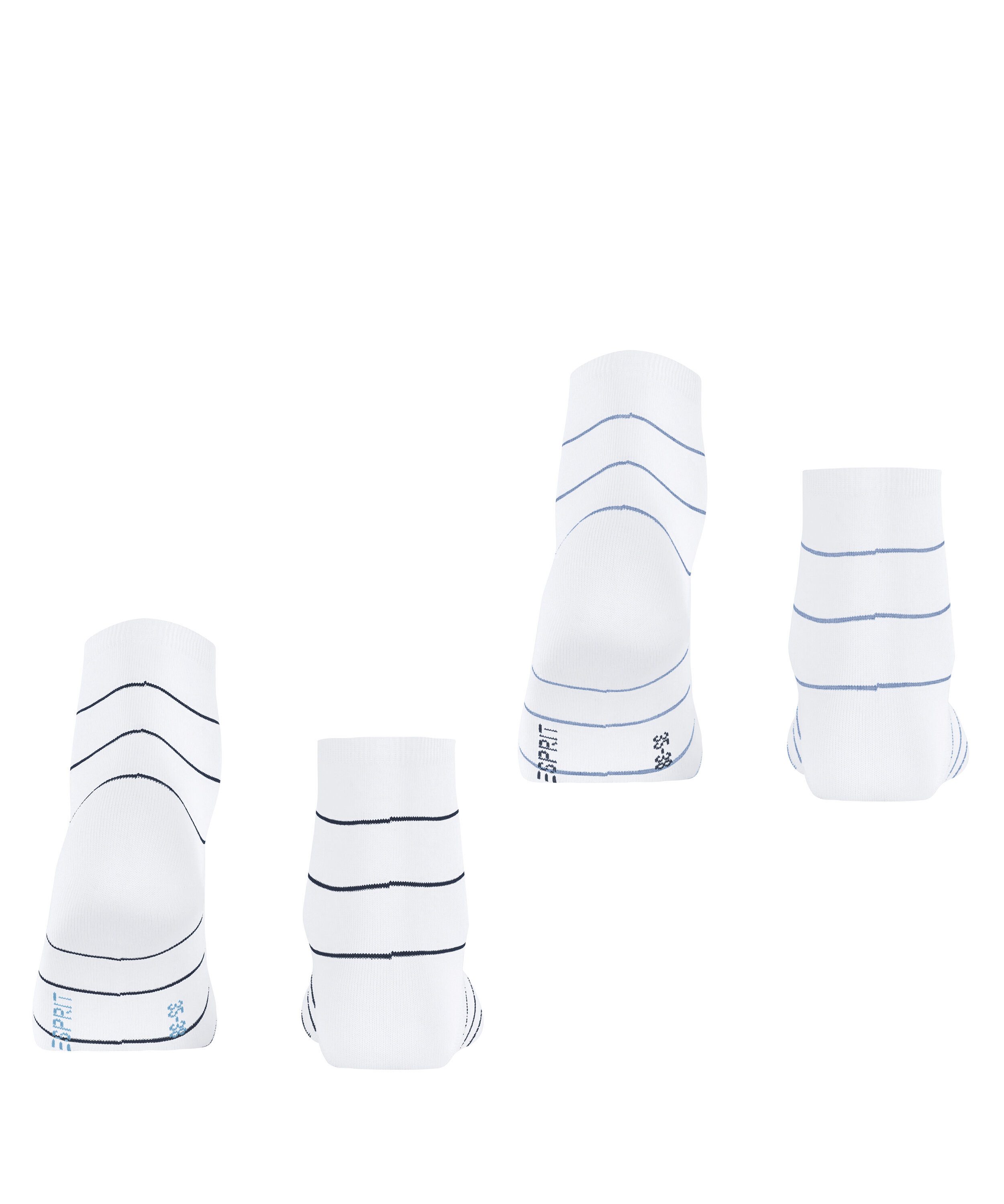 Esprit Kurzsocken Fine Line 2-Pack (2-Paar)