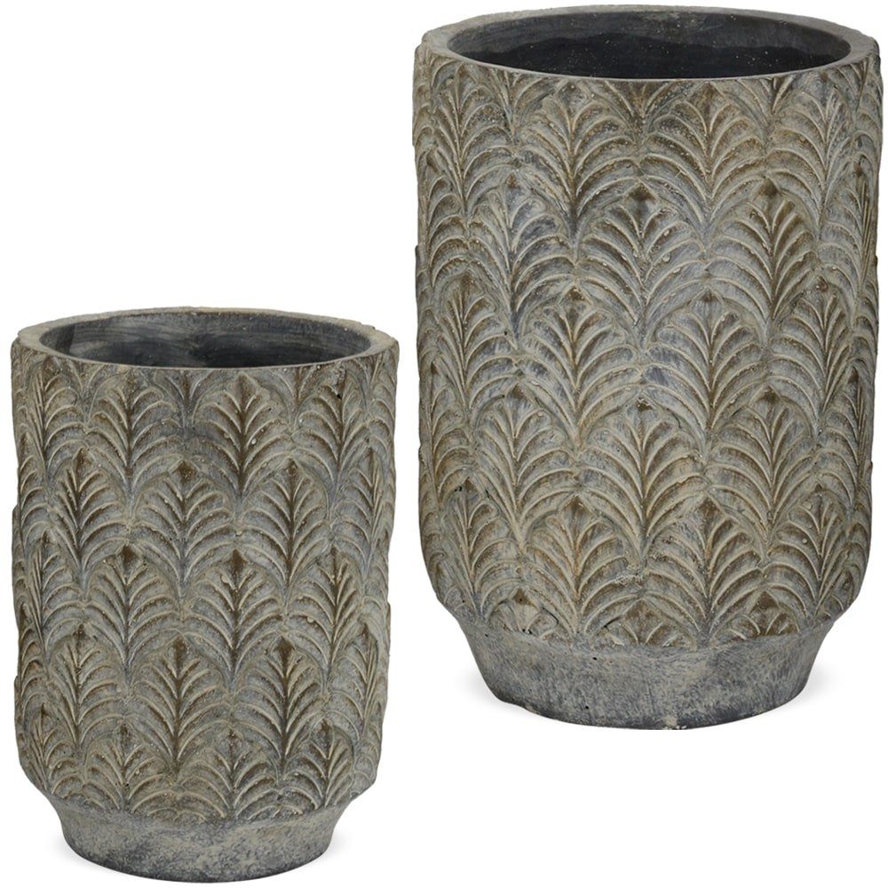matches21 HOME & HOBBY Blumentopf Zementtöpfe günstig online kaufen