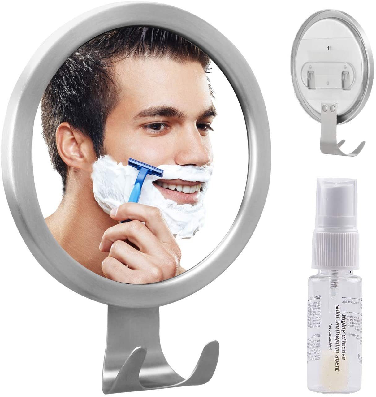 GlobaLink Kosmetikspiegel Kosmetikspiegel OHNE Bohren Antibeschlag