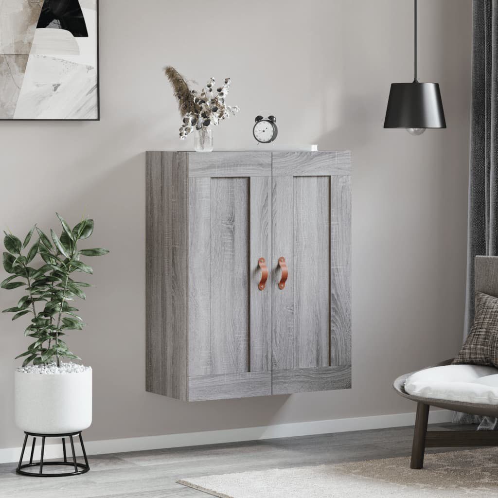 vidaXL Hängeschrank Wandschrank Grau Sonoma 69,5x34x90 günstig online kaufen