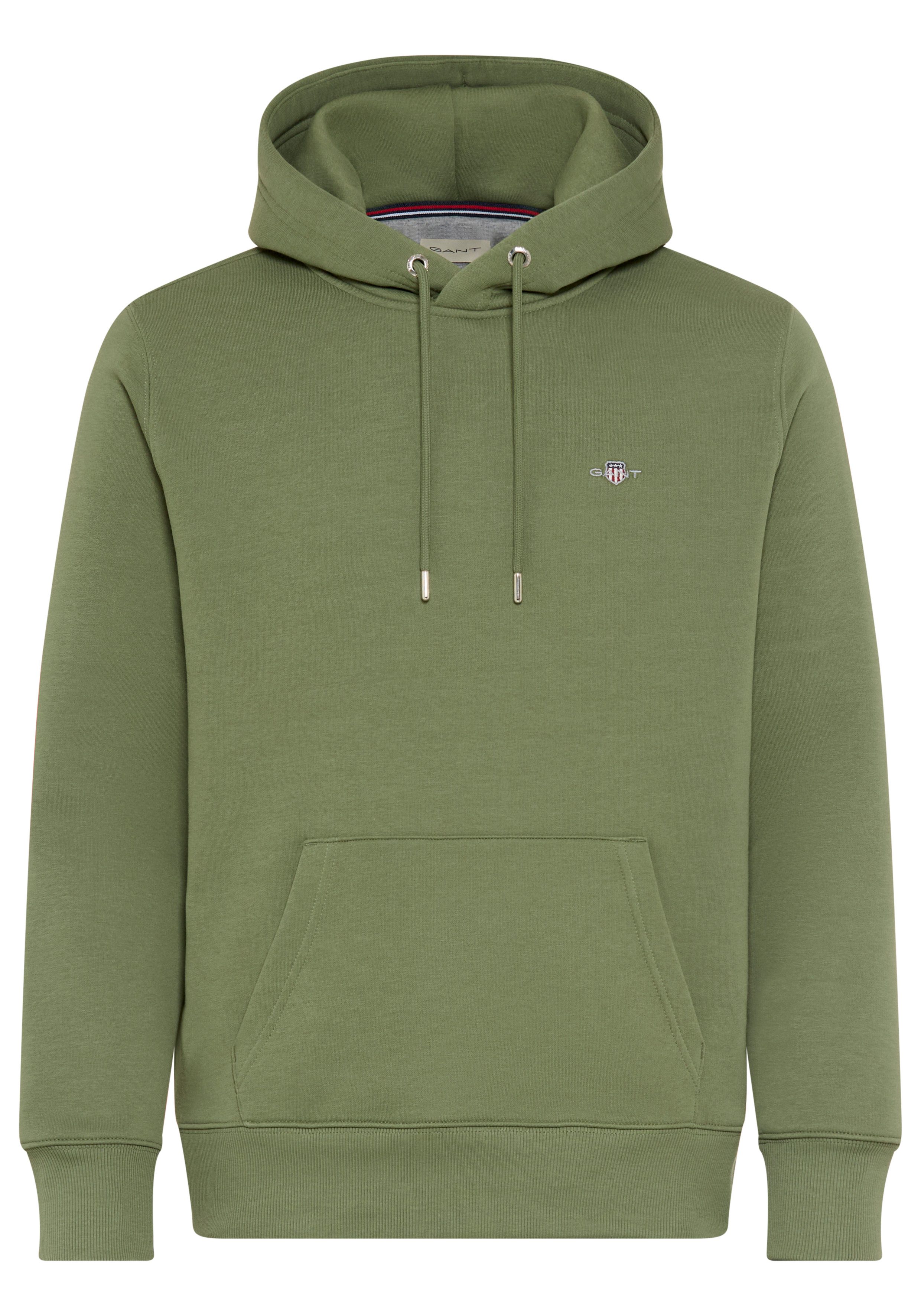 Gant Hoodie REG SHIELD HOODIE mit Logostickerei auf der Brust