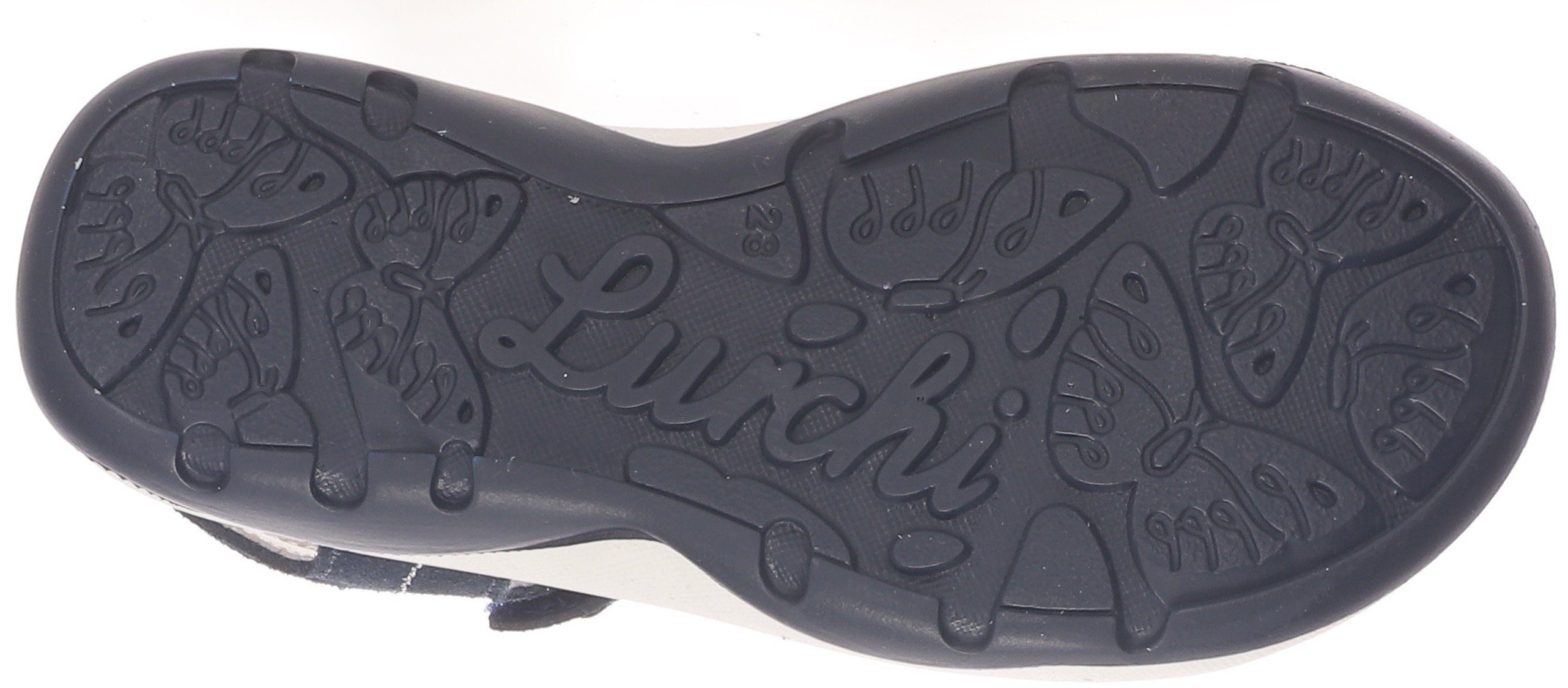 navy-Schmetterling Sandale WMS Farfalla mit Lurchi Klettverschlüssen normal