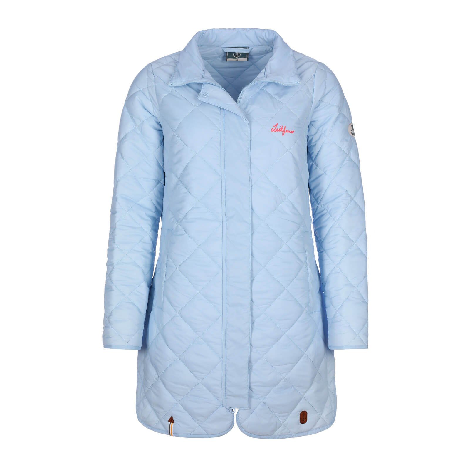 Leitfeuer Steppjacke 50747 Damen Jacke gesteppt lang mit Stehkragen und Rau günstig online kaufen