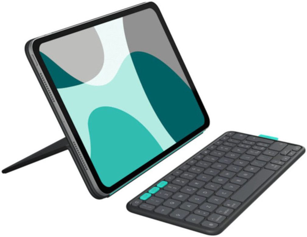 Logitech Flip Folio für iPad Pro 11" (M5/M4) / Air 11" (M2/M3) / Air (5. Gen) iPad-Tastatur