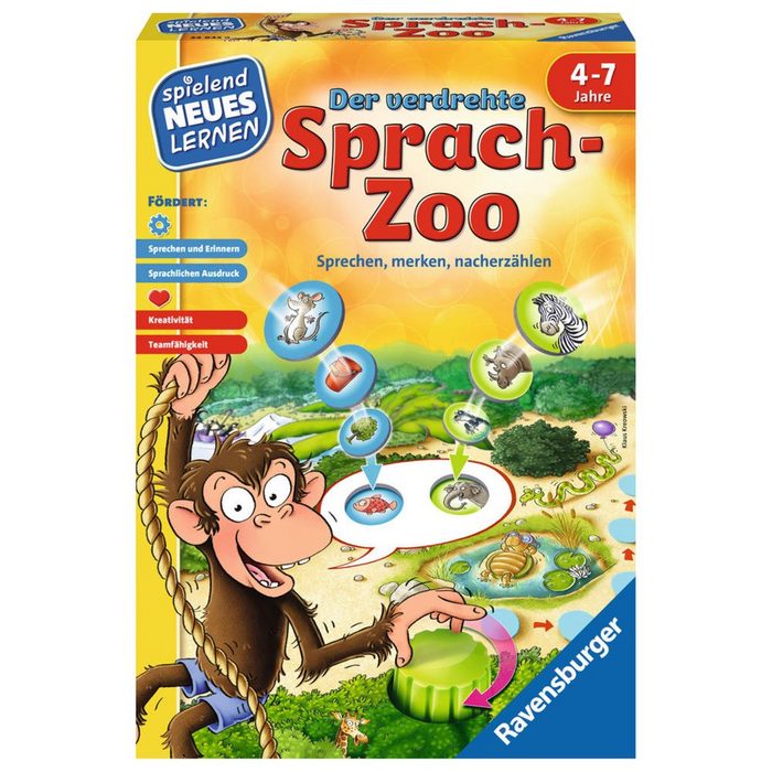 Ravensburger Spiel Der Verdrehte Sprach-Zoo