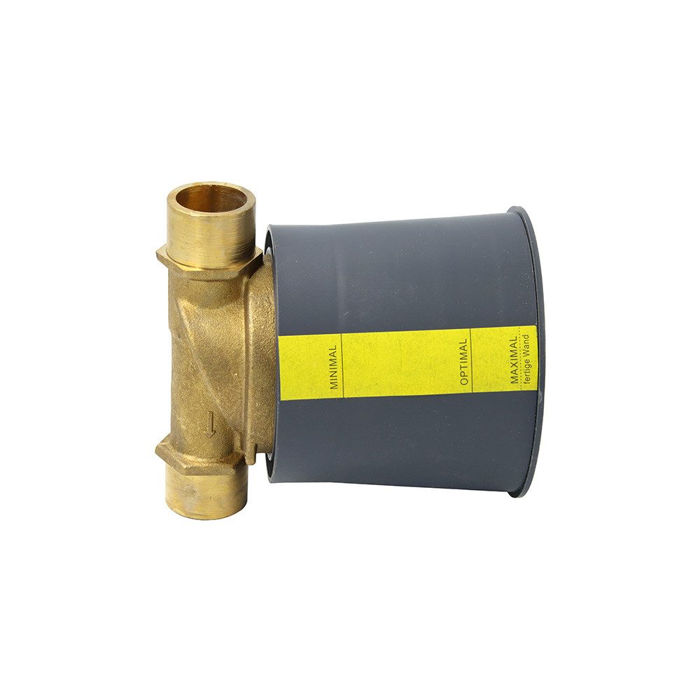 Wassergeräte Kaltwasserzähler Unterputzgehäuse 22mm 110mm