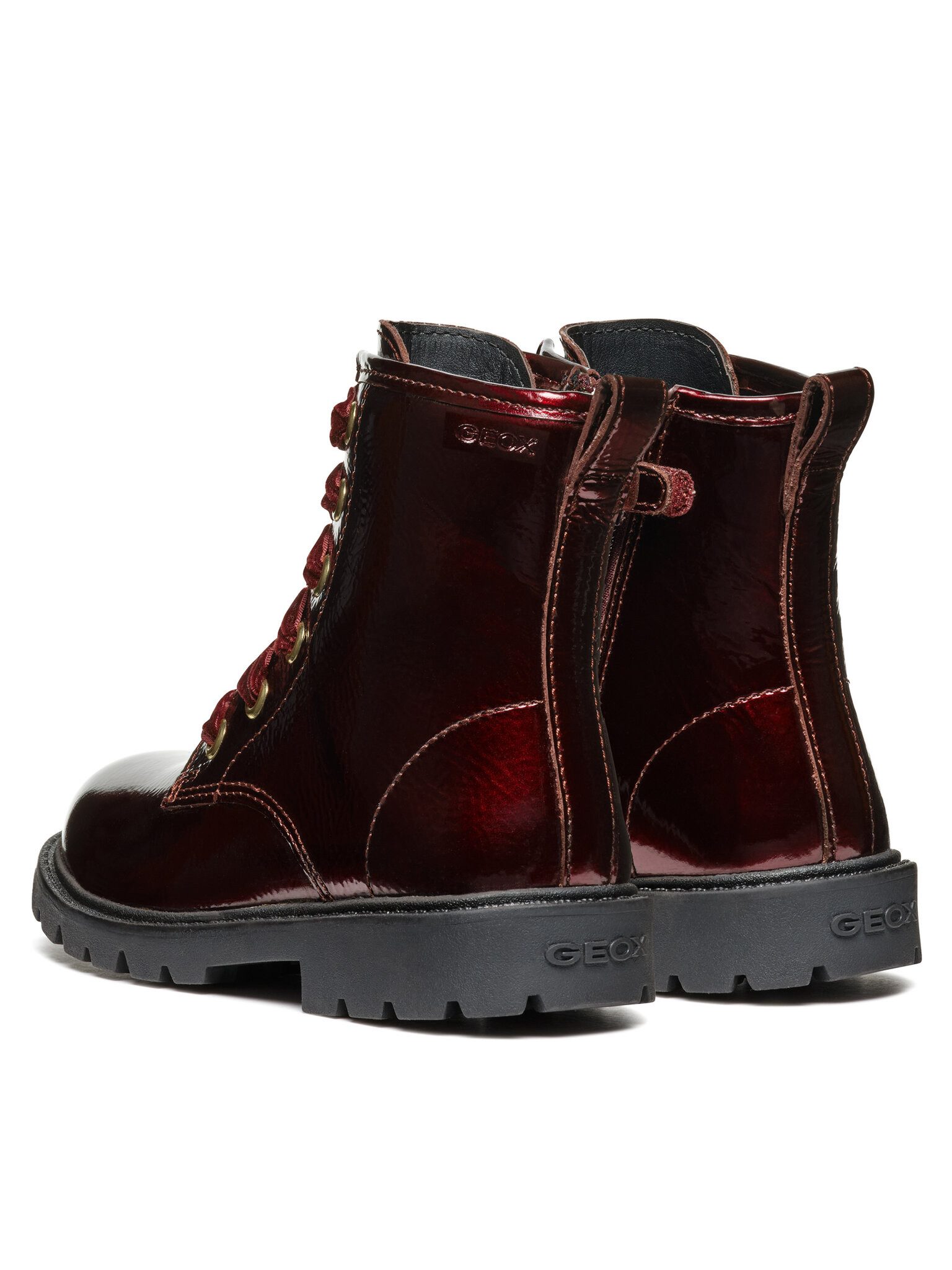 Geox Geox Stiefel J Shaylax Girl J46EXA 00067 C7005 M Dunkelrot Stiefel