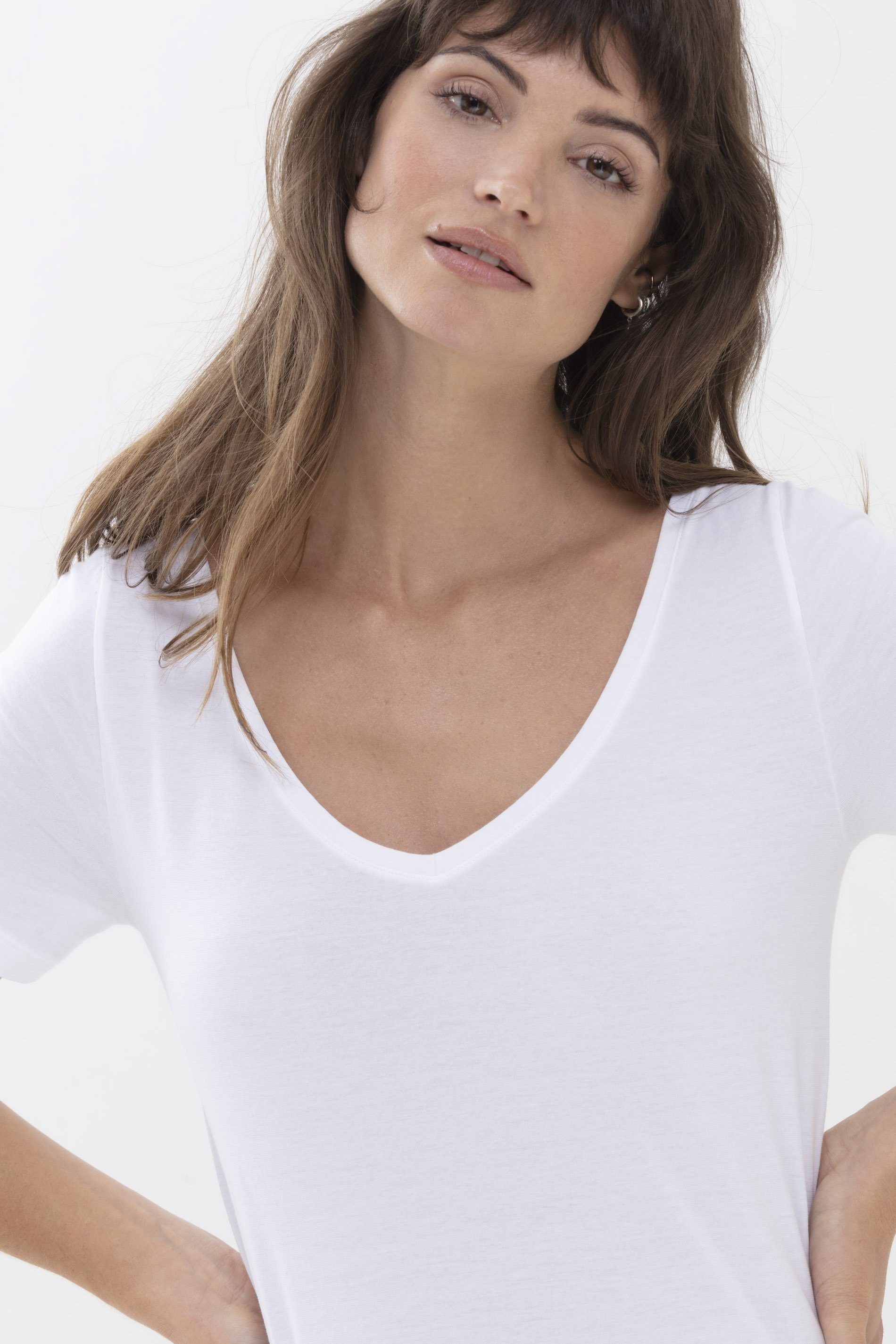 Mey V-Shirt Mey female Shirt Serie Superfine Organic Uni (1-tlg)