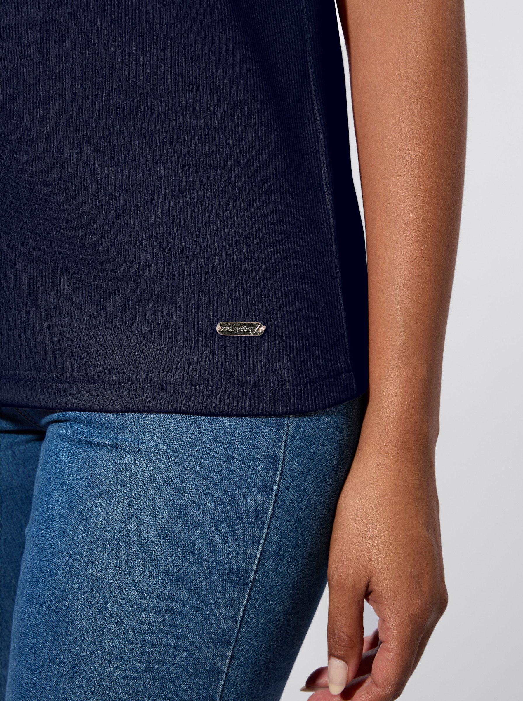 Witt T-Shirt Stehkragen-Shirt Kurzarm