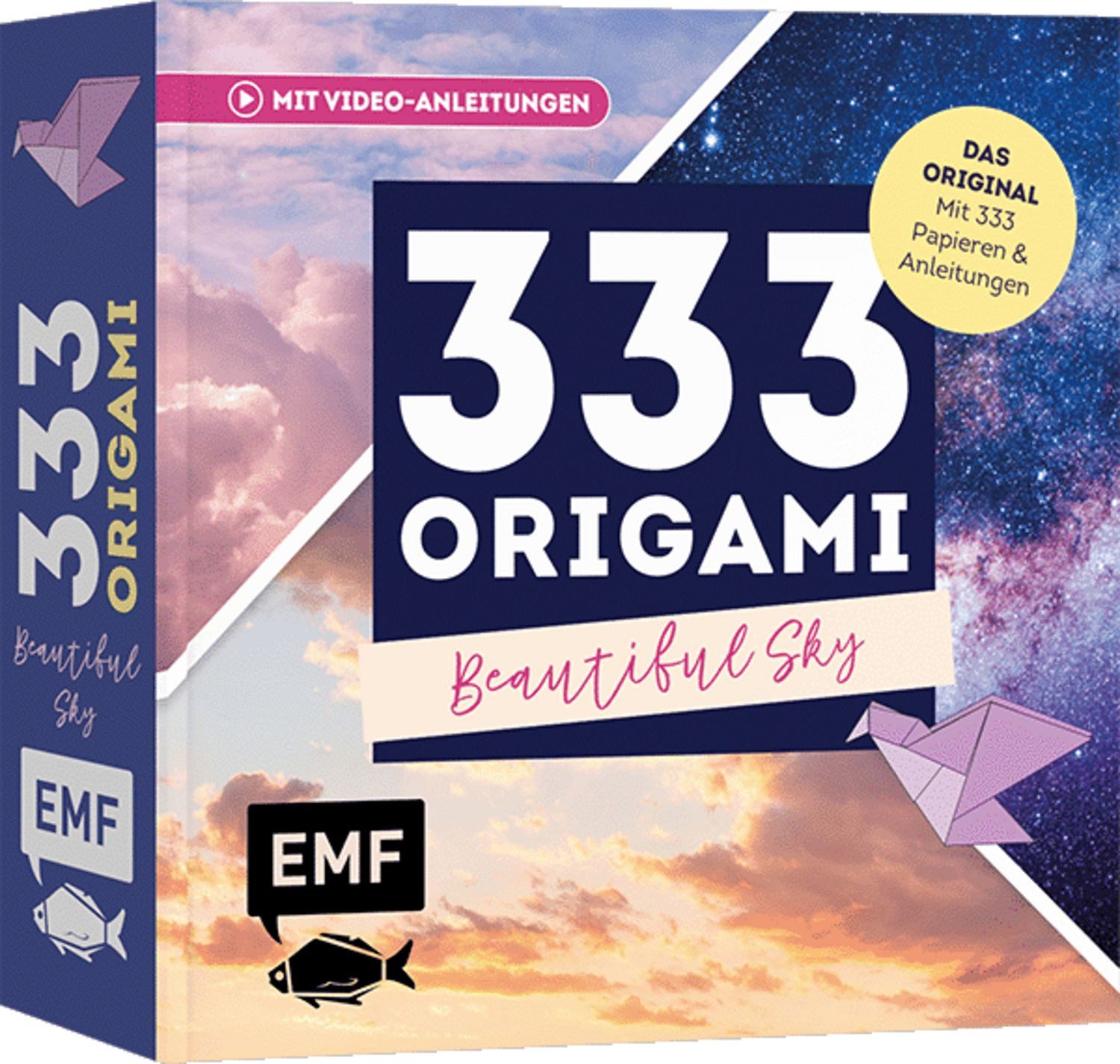333 Origami – Beautiful Sky – Zauberschöne Papiere falten / diverse