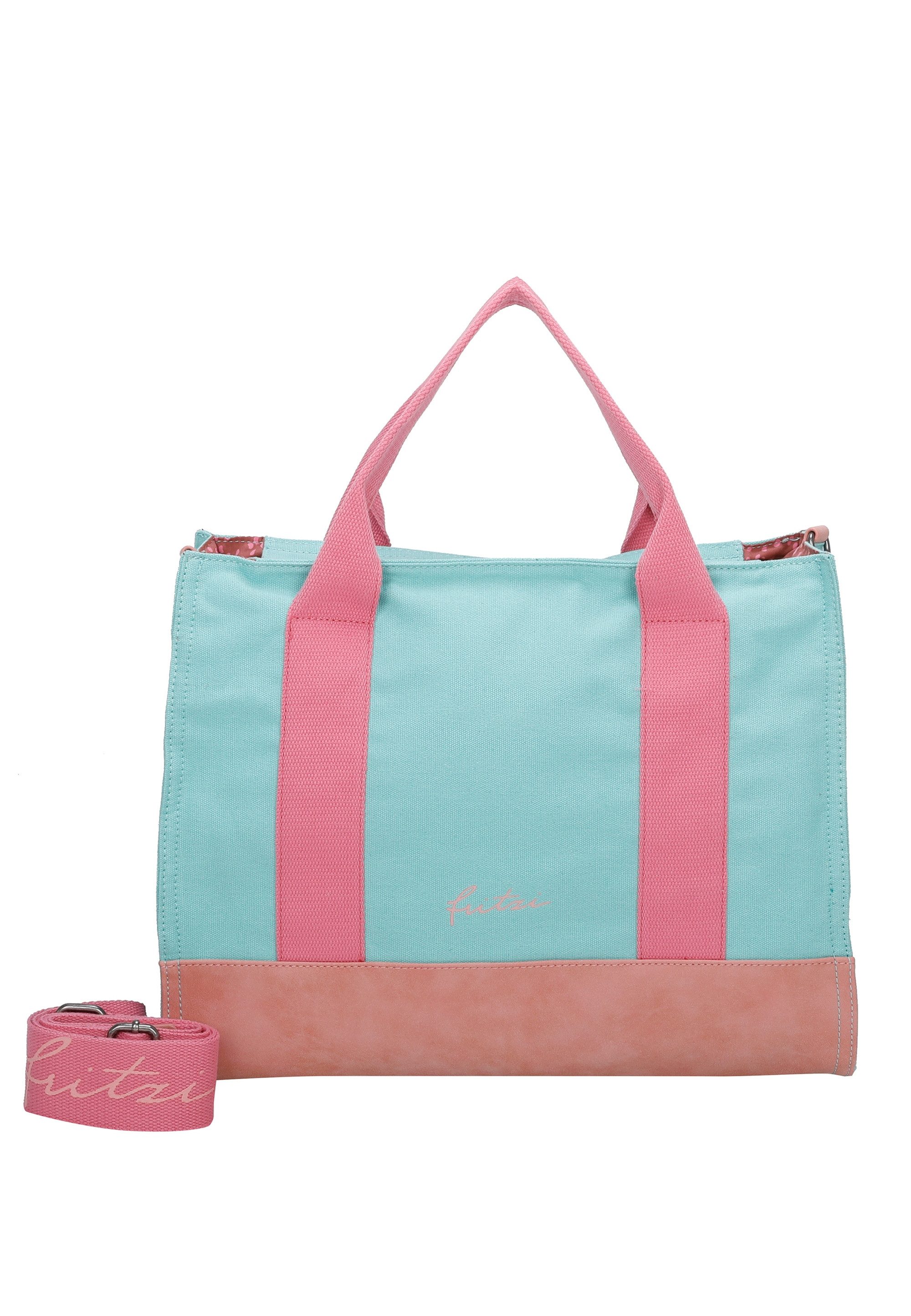 Fritzi aus Preußen Henkeltasche Canvas Tote Bag, mit verstell- und abnehmbarem Schulter-Riemen