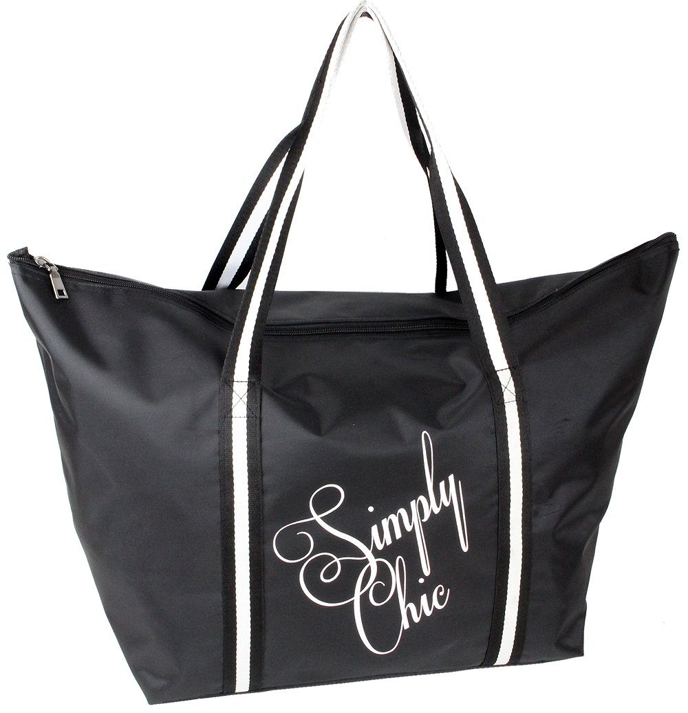 Shopper - XXL Damen Handtasche / Schultertasche - Leicht, Nylon