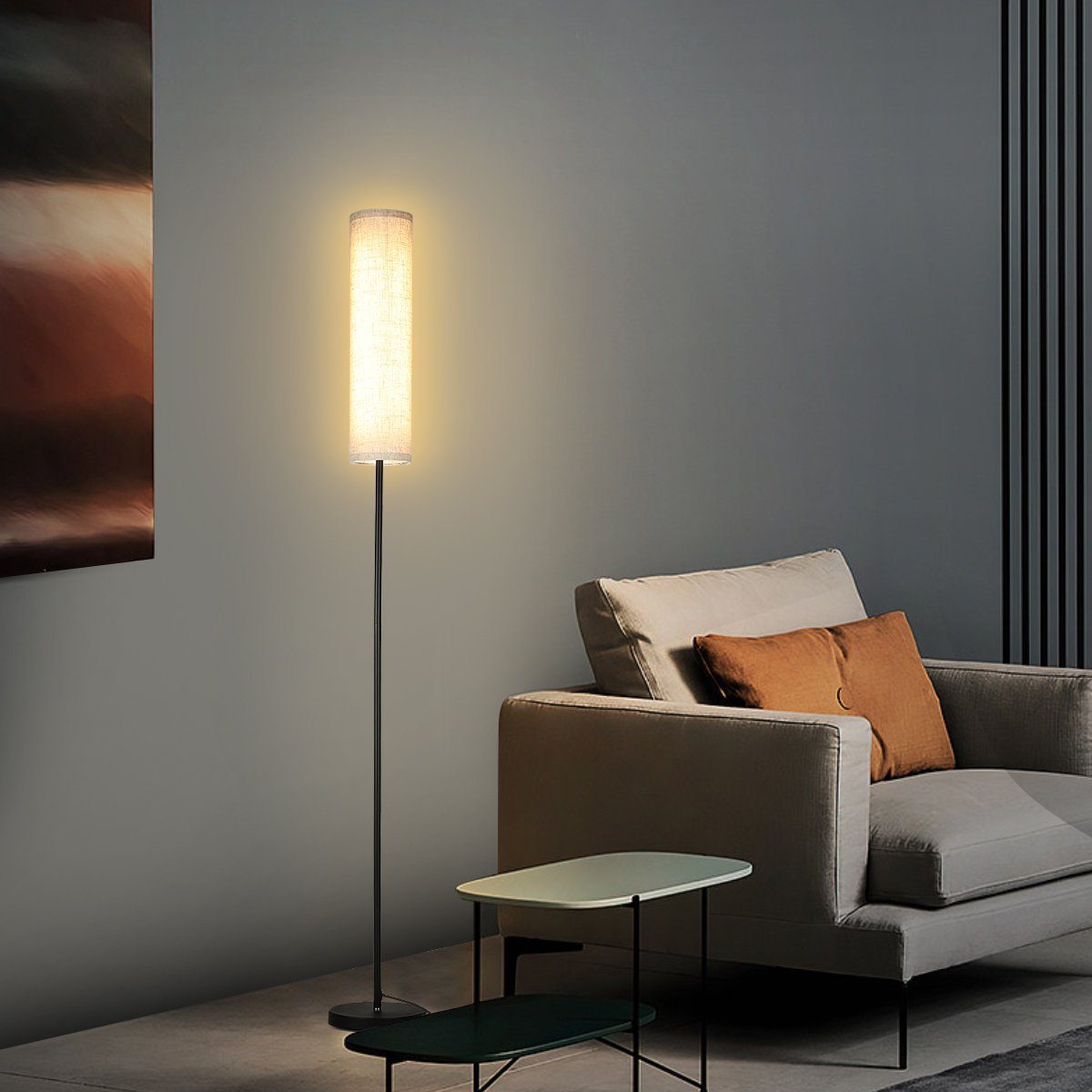 oyajia LED Stehlampe Moderne Stehlampe 170cm, günstig online kaufen