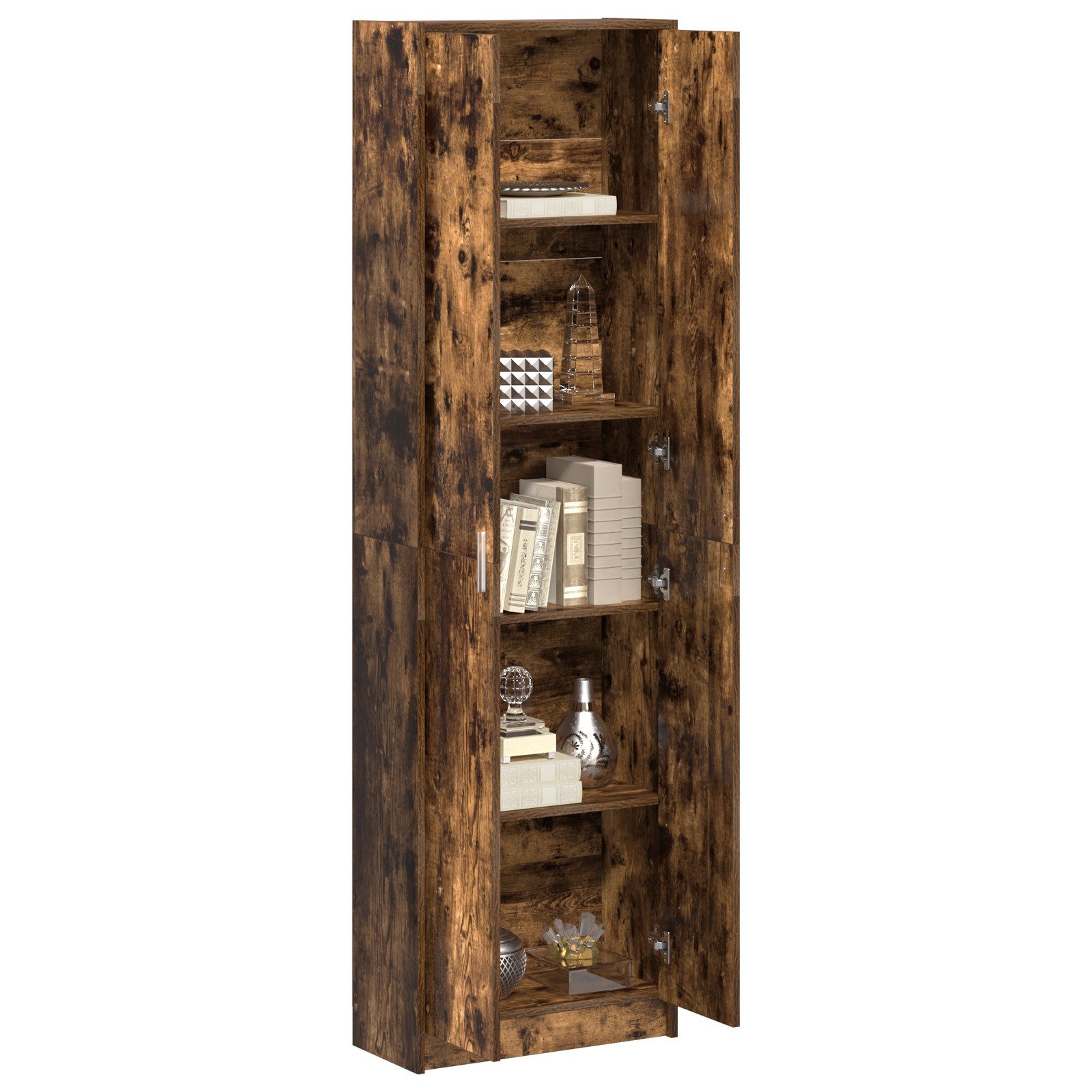 vidaXL Kleiderschrank Kleiderschrank Geräucherte Eiche 55x25x189 günstig online kaufen