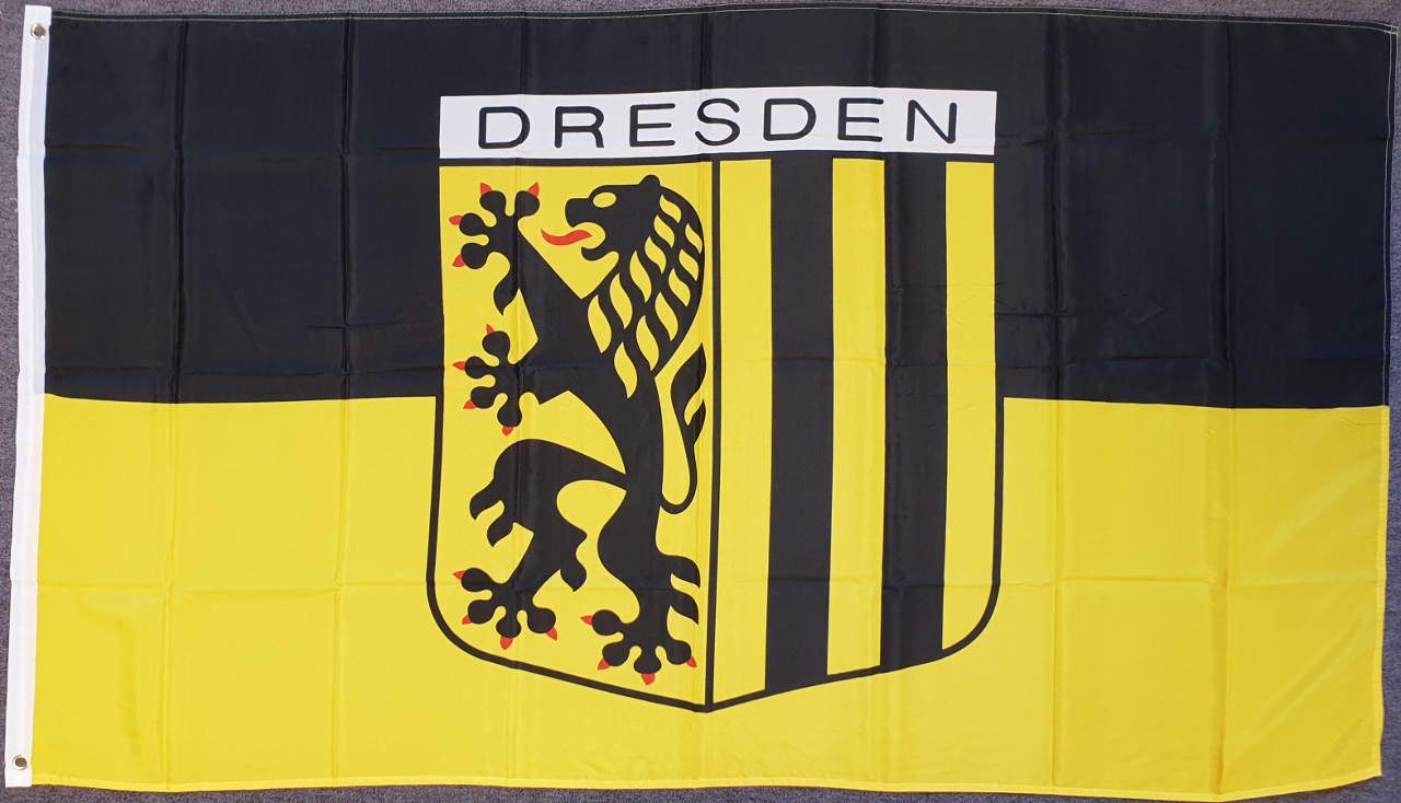 flaggenmeer Flagge Dresden 80 g/m²