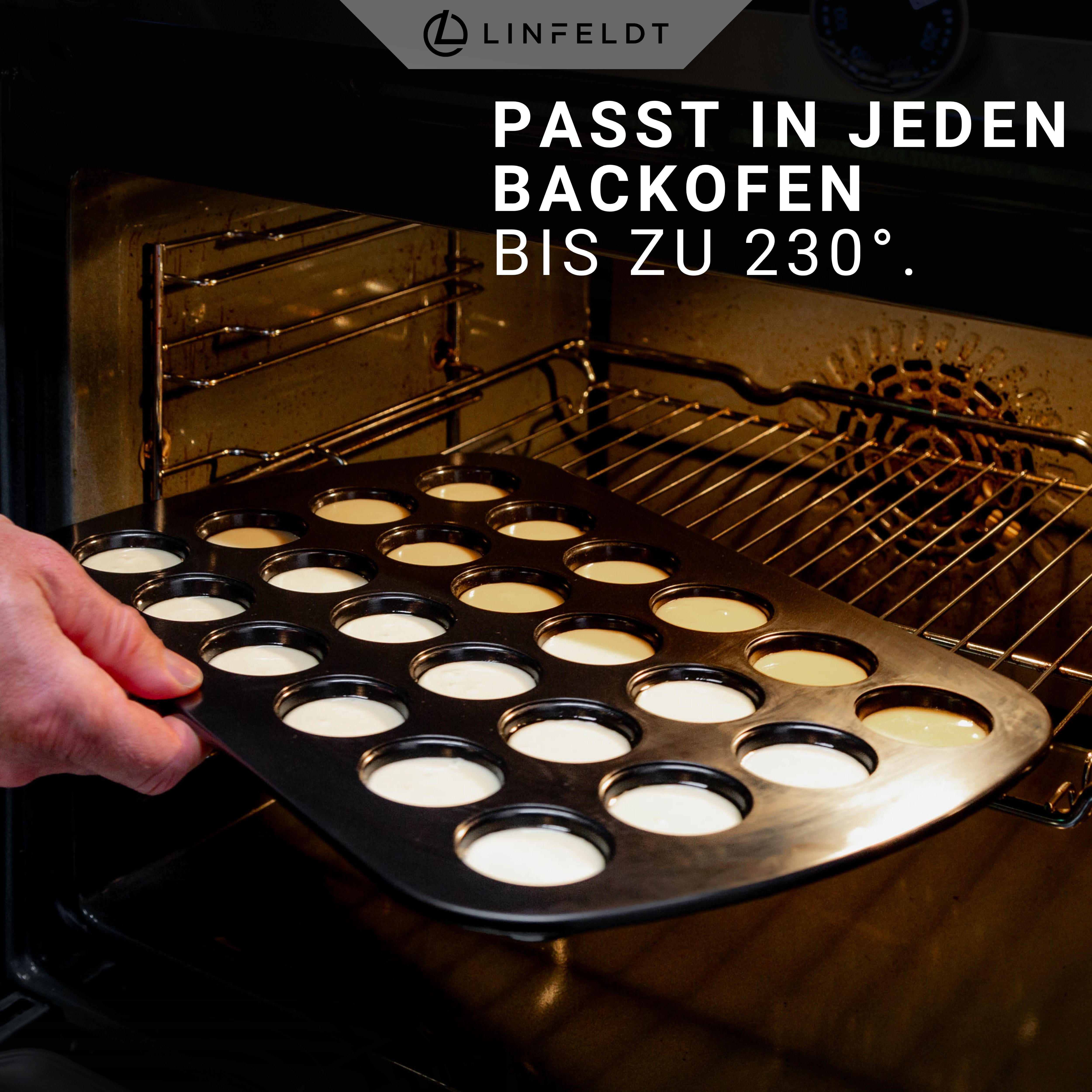 für hochwertig Mini LINFELDT Muffinform 24 Backform - Muffins beschichtete