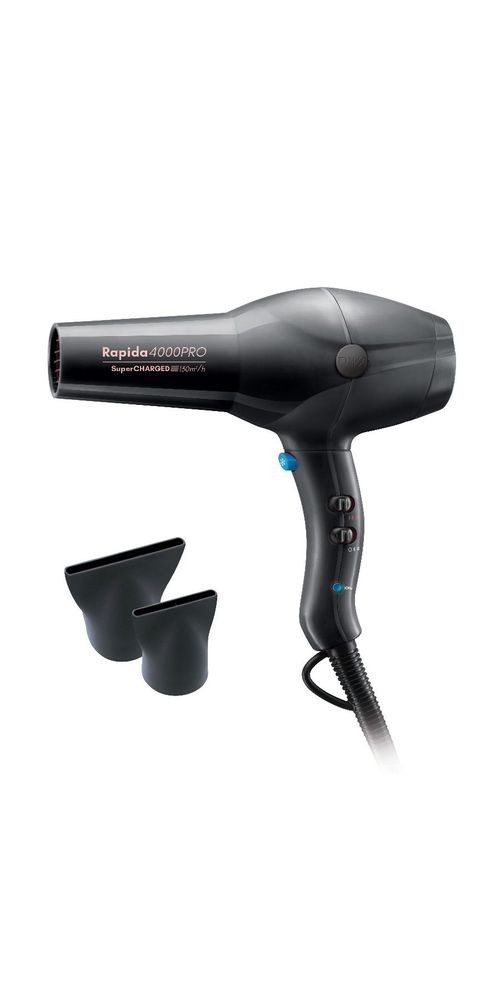 DIVA Haartrockner Diva Pro Rapida 4000 Pro Dryer Onyx