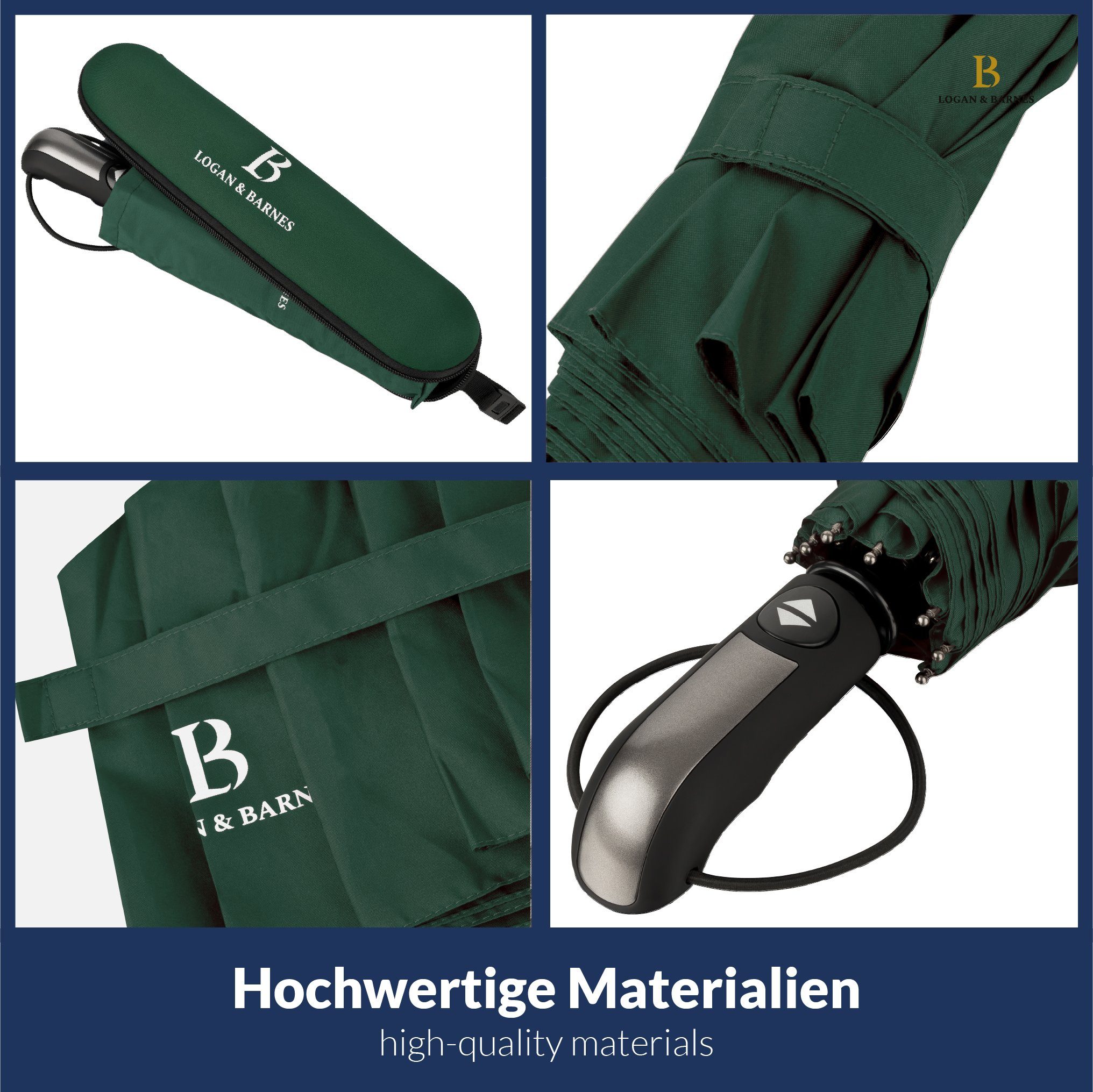 Logan & Barnes Taschenregenschirm Manchester