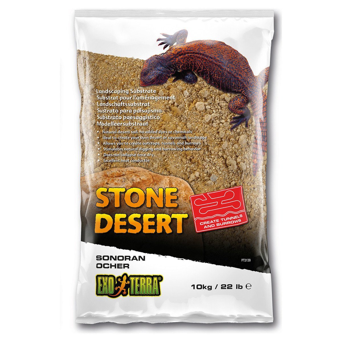 Terrarien-Substrat Sonoran Ocher Stone Desert 10 kg