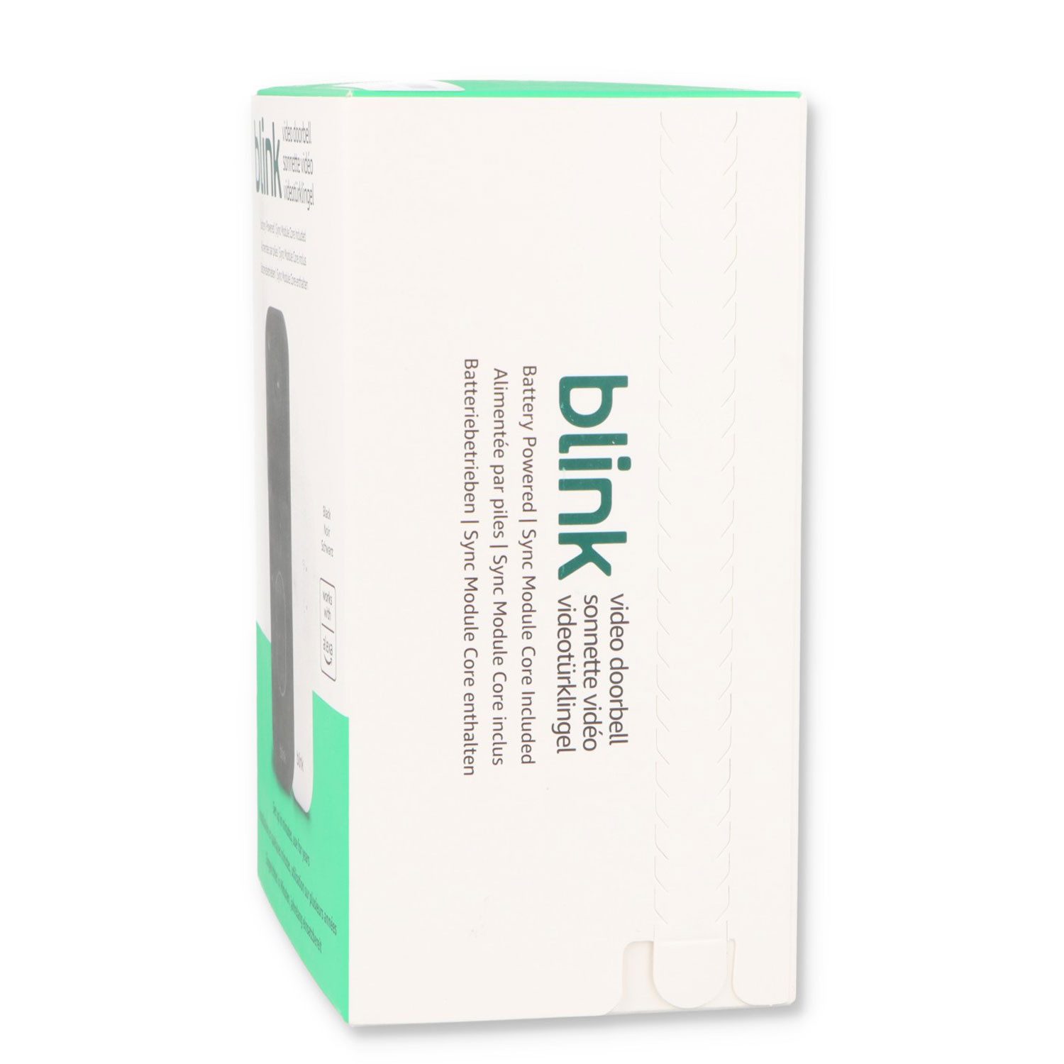 blink Smart Home Türklingel Videotürklingel mit Sync-Basismodul (Außenbereich)