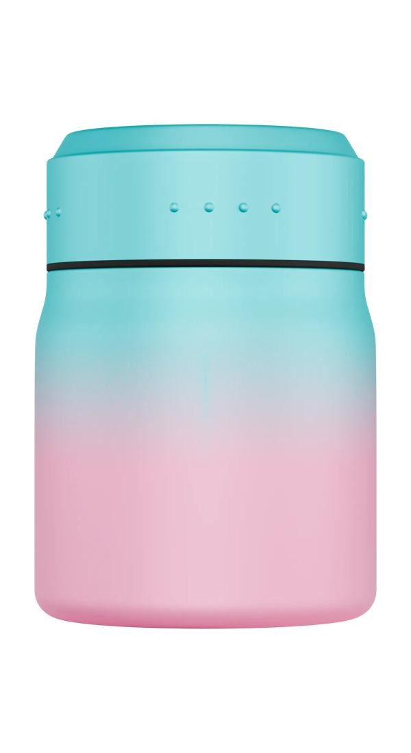 Satch Lunchbox Thermo Lunchbox, Edelstahl, (Thermo Lunchbox, 3-tlg., 1x Thermo Lunchbox, 1x Gabel-Löffelkombination), spülmaschinengeeignet bis 45 Grad, Handwäsche empfohlen