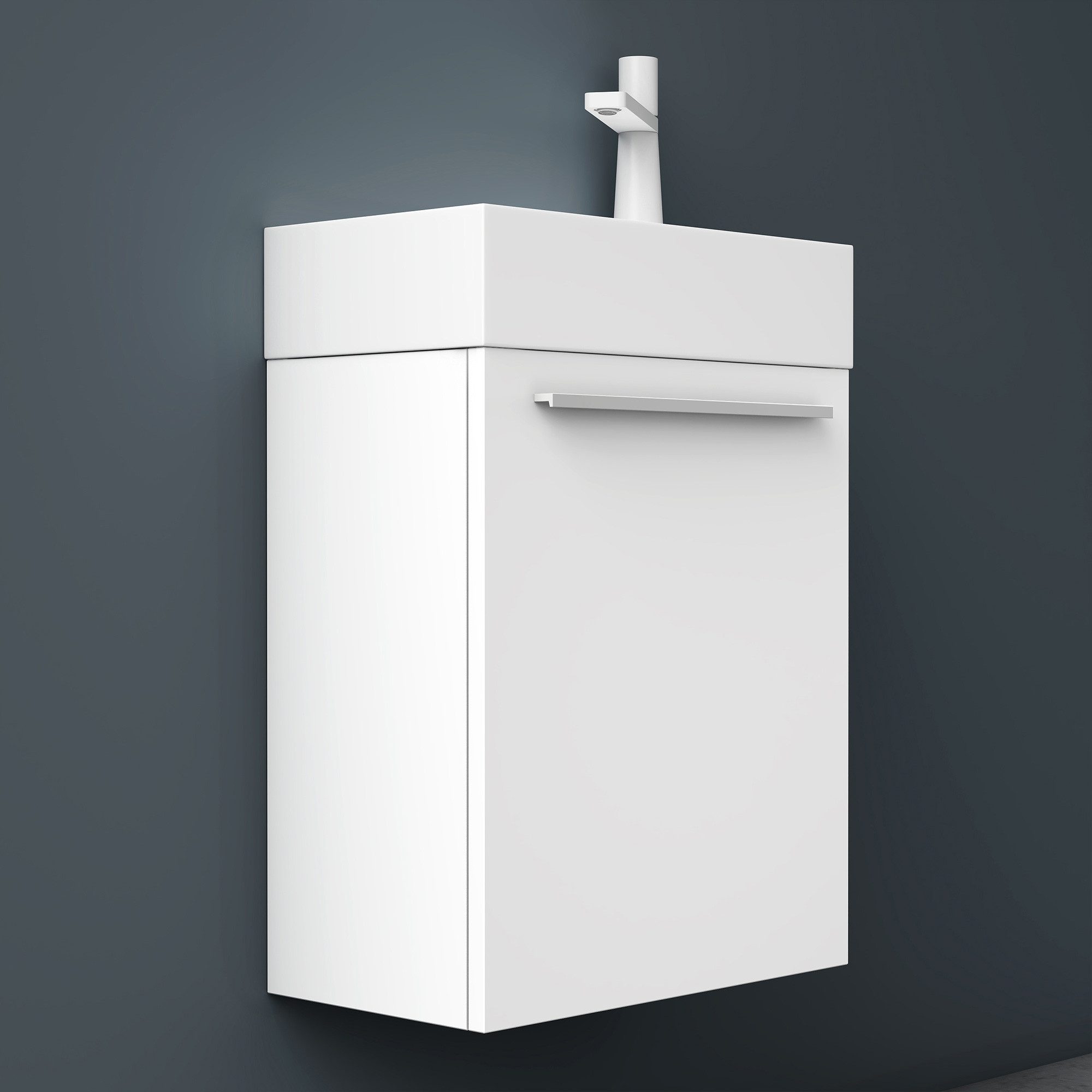 Mai & Mai Badmöbel-Set Gäste Wc Waschbeckenunterschrank Waschtisch mit Unte günstig online kaufen