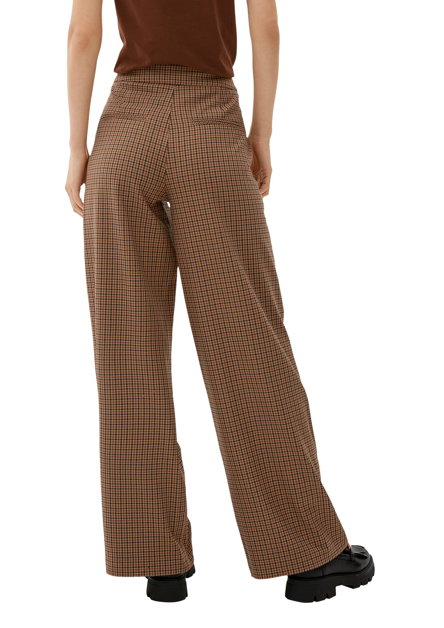 Stoffhose Bi-Stretch-Bundfaltenhose s.Oliver