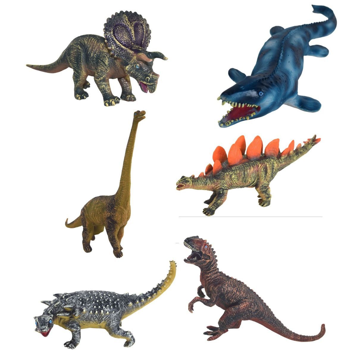 Krüger & Gregoriades Spielfigur Detaillierter Dinosaurier Fleisch & Pflanze günstig online kaufen