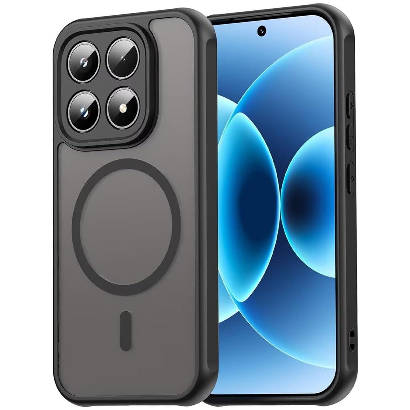 CoolGadget Handyhülle Magnet-Hülle für Xiaomi 17 Schutzhülle magnetisch 6,3 Zoll, Hülle Matt Stoßfest kompatibel mit QI-Laden Zubehör Kameraschutz Case