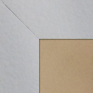 Close Up Bilderrahmen Posterrahmen 59,4 x 84 cm Din A1, Holzdekor silber