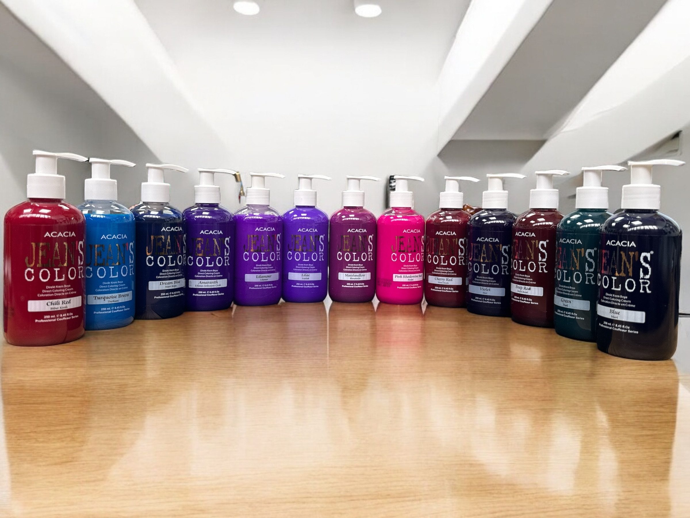 Jeans Color Haarfarbe Semi Permanente Direktziehende Haarfarbe 250ml