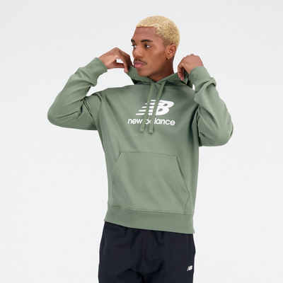 New Balance Sweatshirt NB Essentials Stacked Logo Fleece Hoodie DON