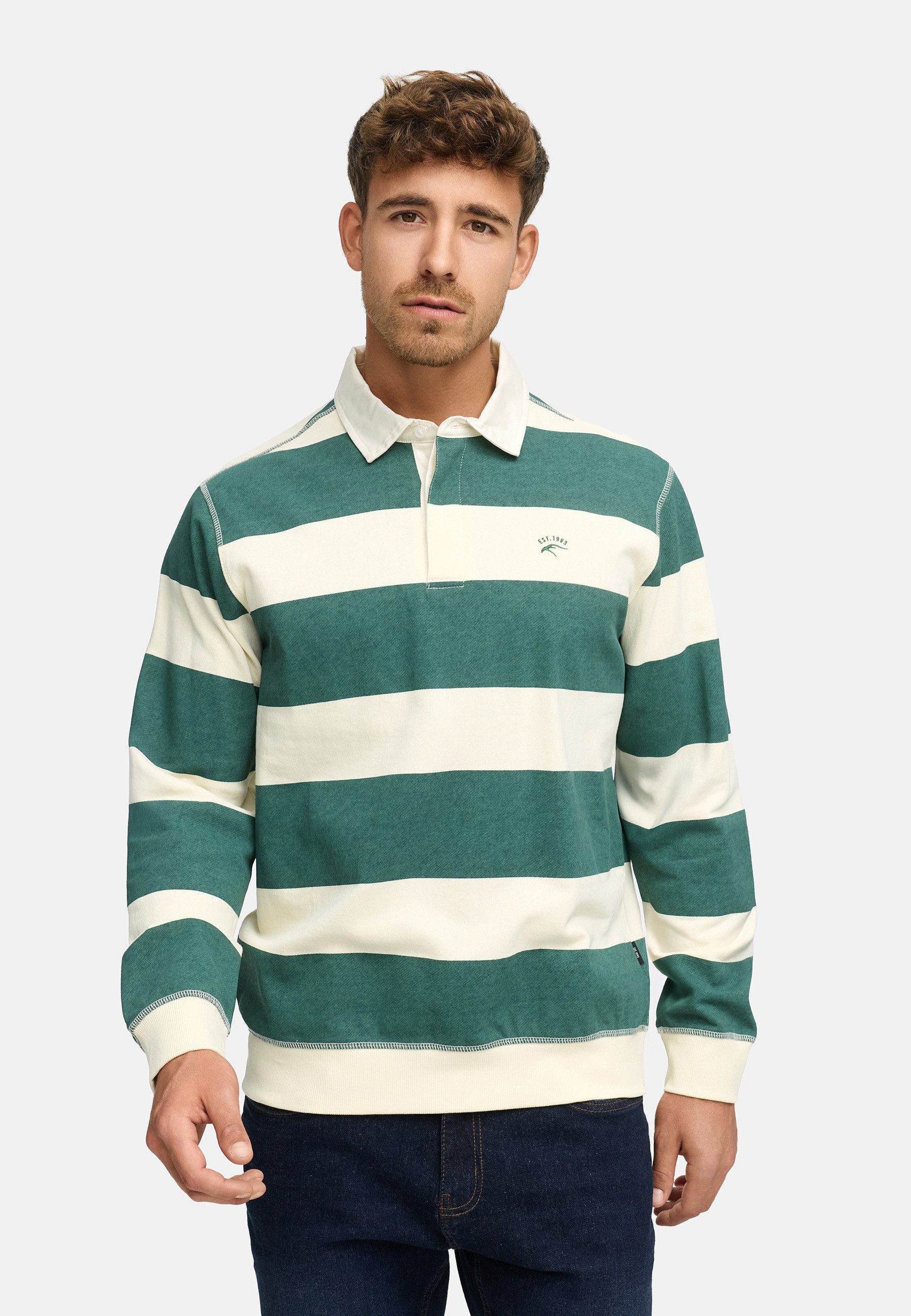 Indicode Sweater INDinaro Klassisches Herren-Langarmshirt aus günstig online kaufen