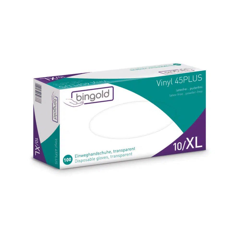 Bingold Einweghandschuhe 10x Bingold Vinyl 45 günstig online kaufen