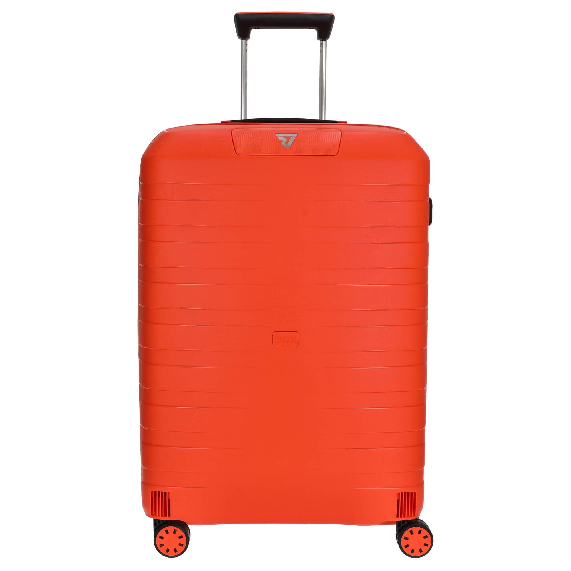 RONCATO Trolley Box black/papaya cm, 4 2.0 Rollen Sport 4-Rollen-Trolley 69 