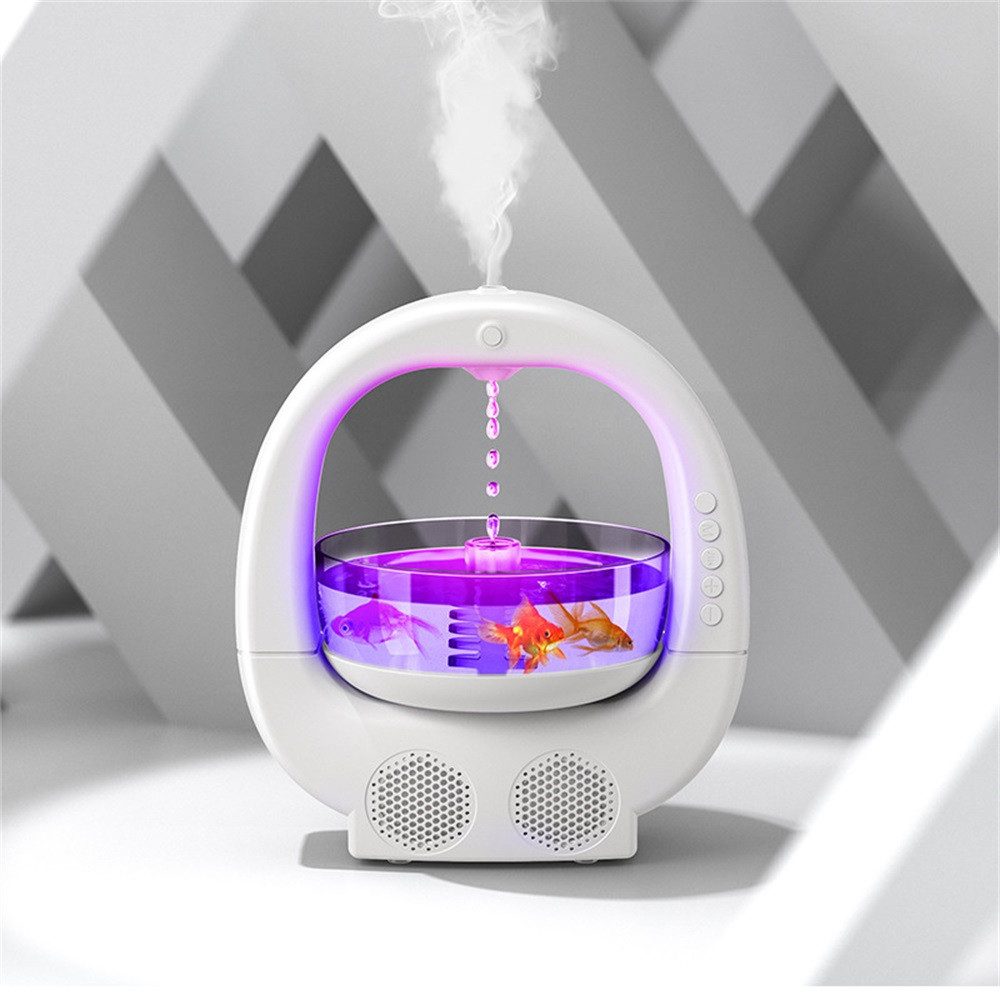 ZEUOPQ Luftbefeuchter Luftbefeuchter mit Aquarium, Bluetooth-Lautsprecher, günstig online kaufen