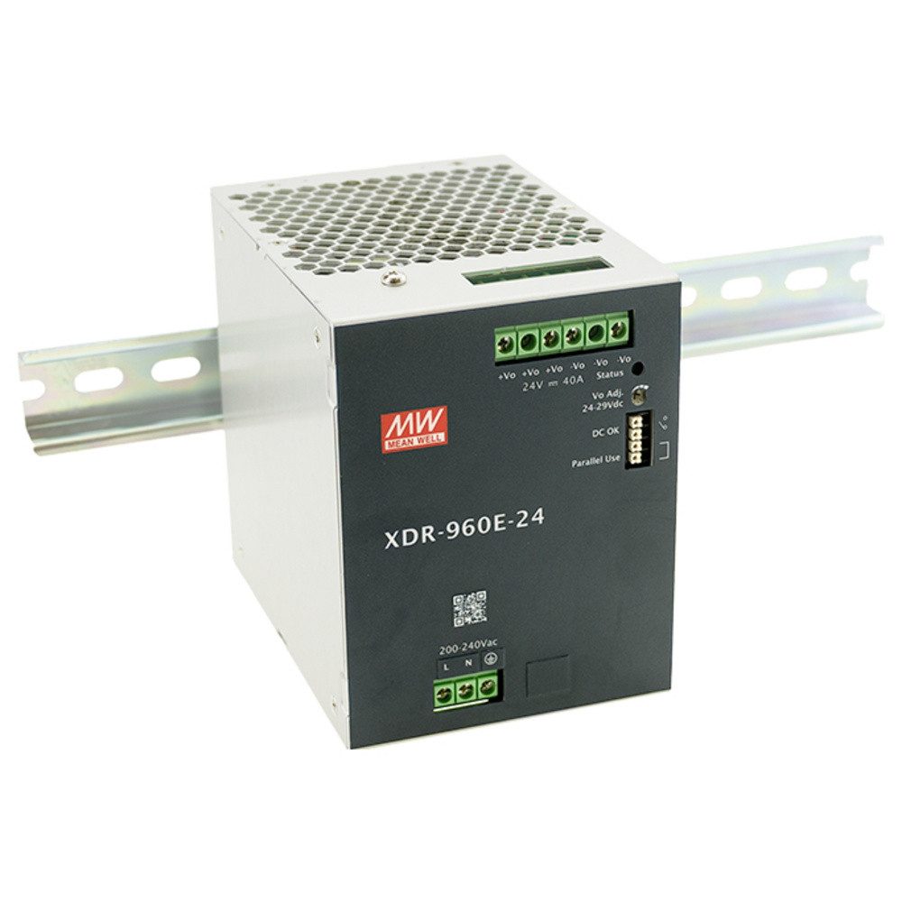 MeanWell MW Mean Well XDR-960E-24 Hutschienen-Netzteil (DIN-Rail) 24 V 40 A 96 Hutschienen-Netzteil