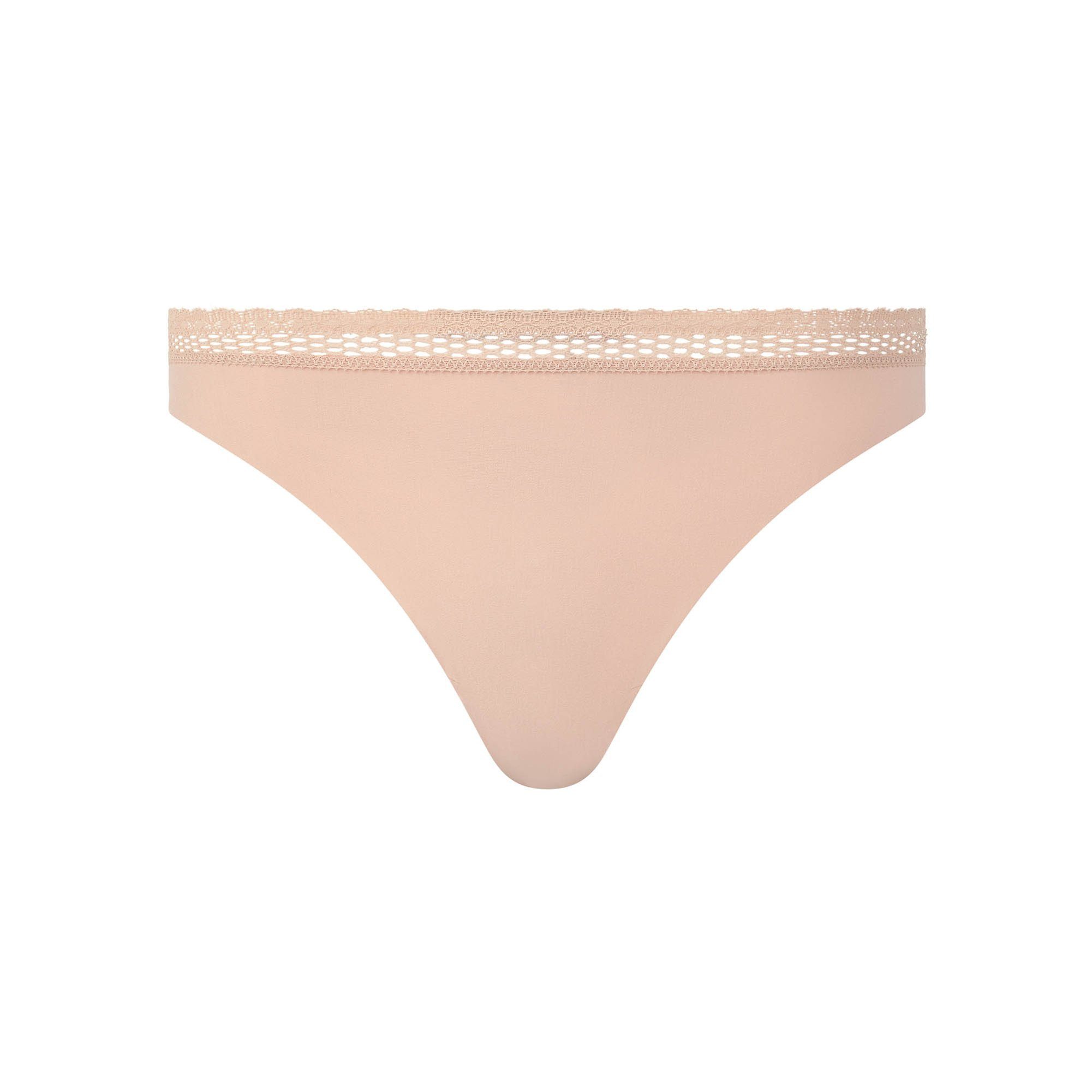 String Damen String 1er Pack Polyamid Tanga Cozy Chic