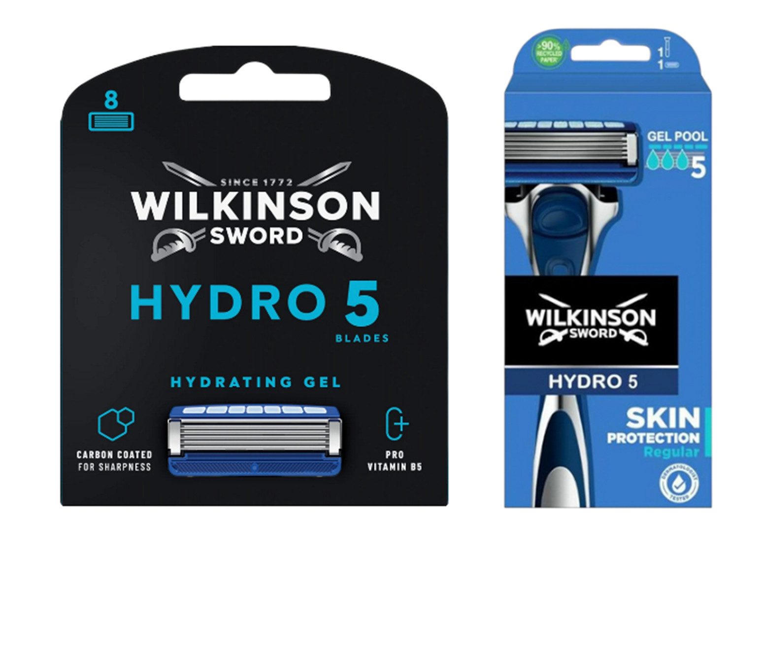 Wilkinson Rasierklingen Hydro5 Skin, 8-tlg.