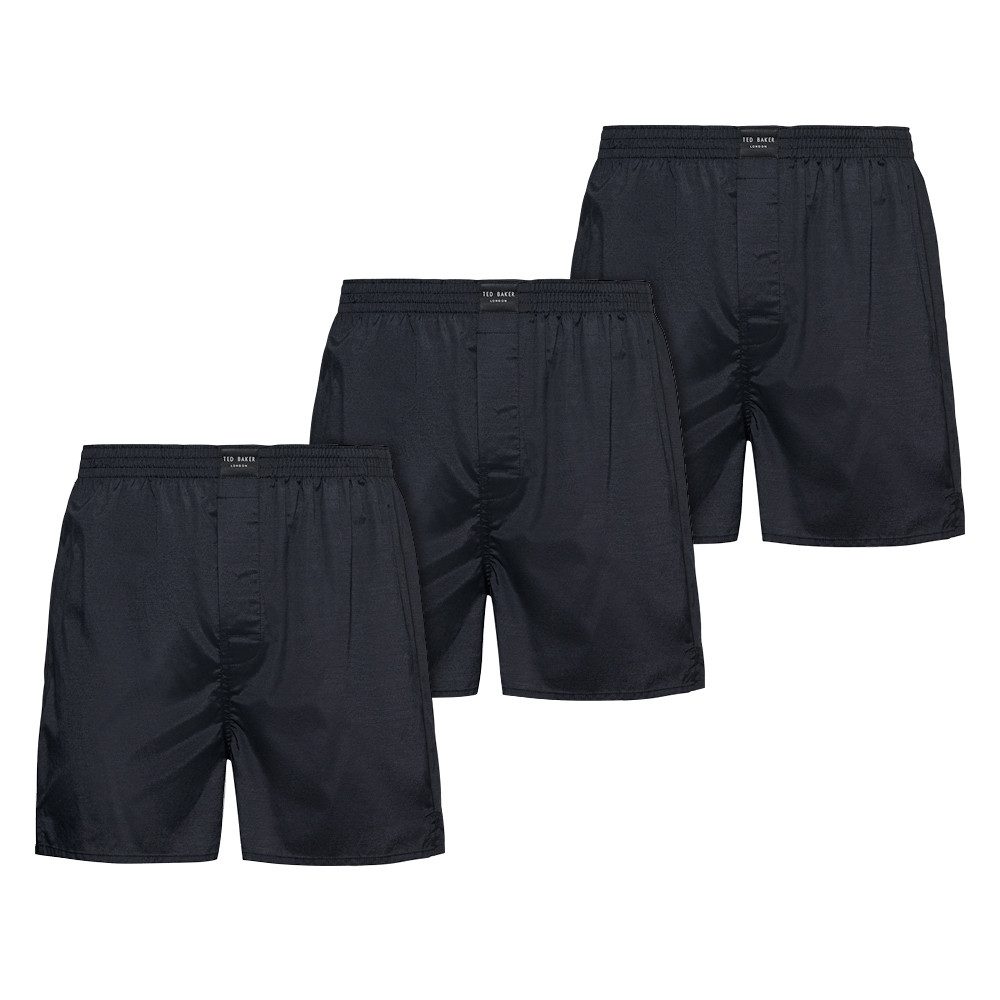 Ted Baker Boxershorts (Set, 3er-Pack) Optimaler Tragekomfort dank hochwertigem Material-Mix