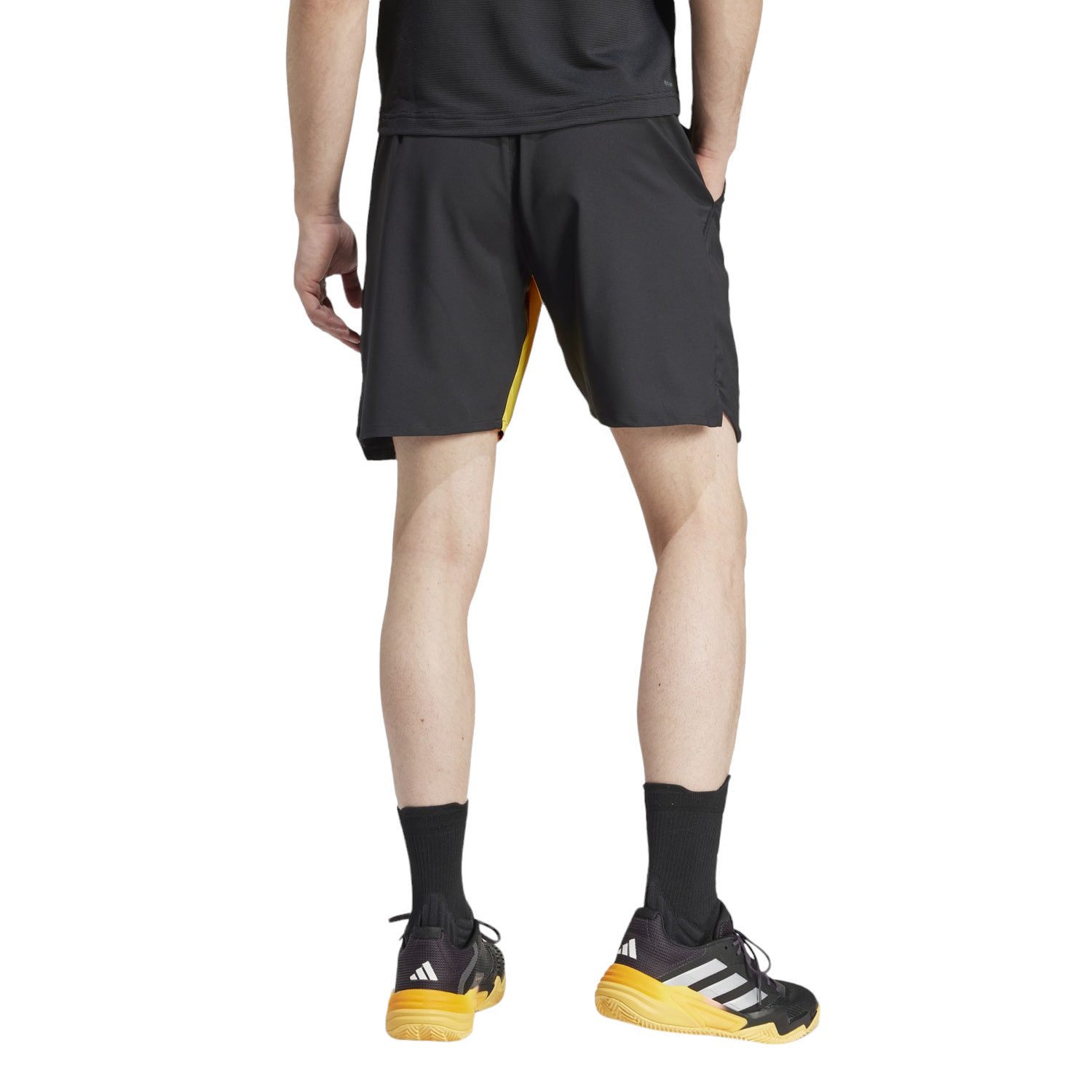 adidas Performance Shorts Tennishose HEAT.RDY Ergo 7in kurz gelb/schwarz Herren